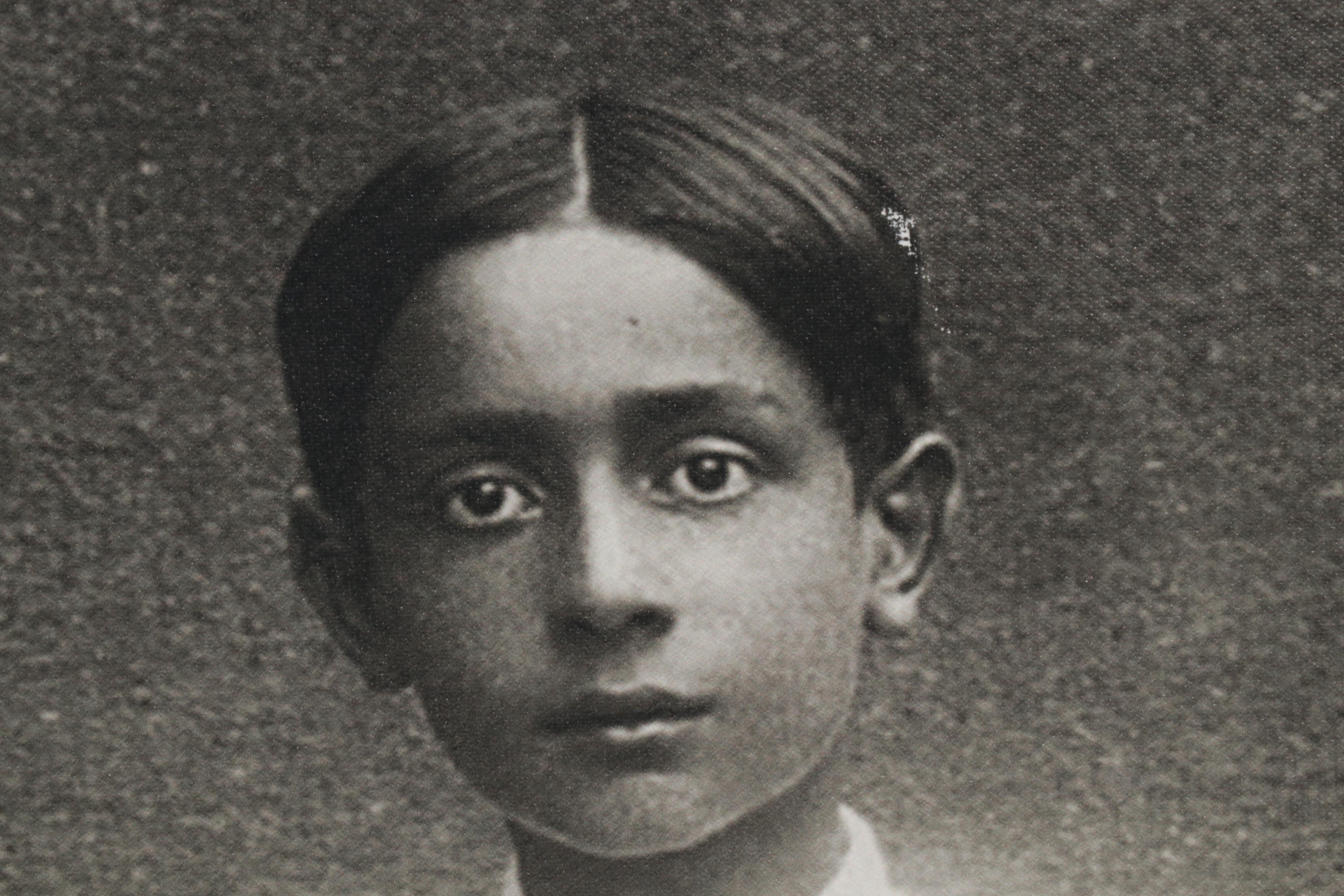 Portrait Giclée of Young Brother and Sister, 21st Century