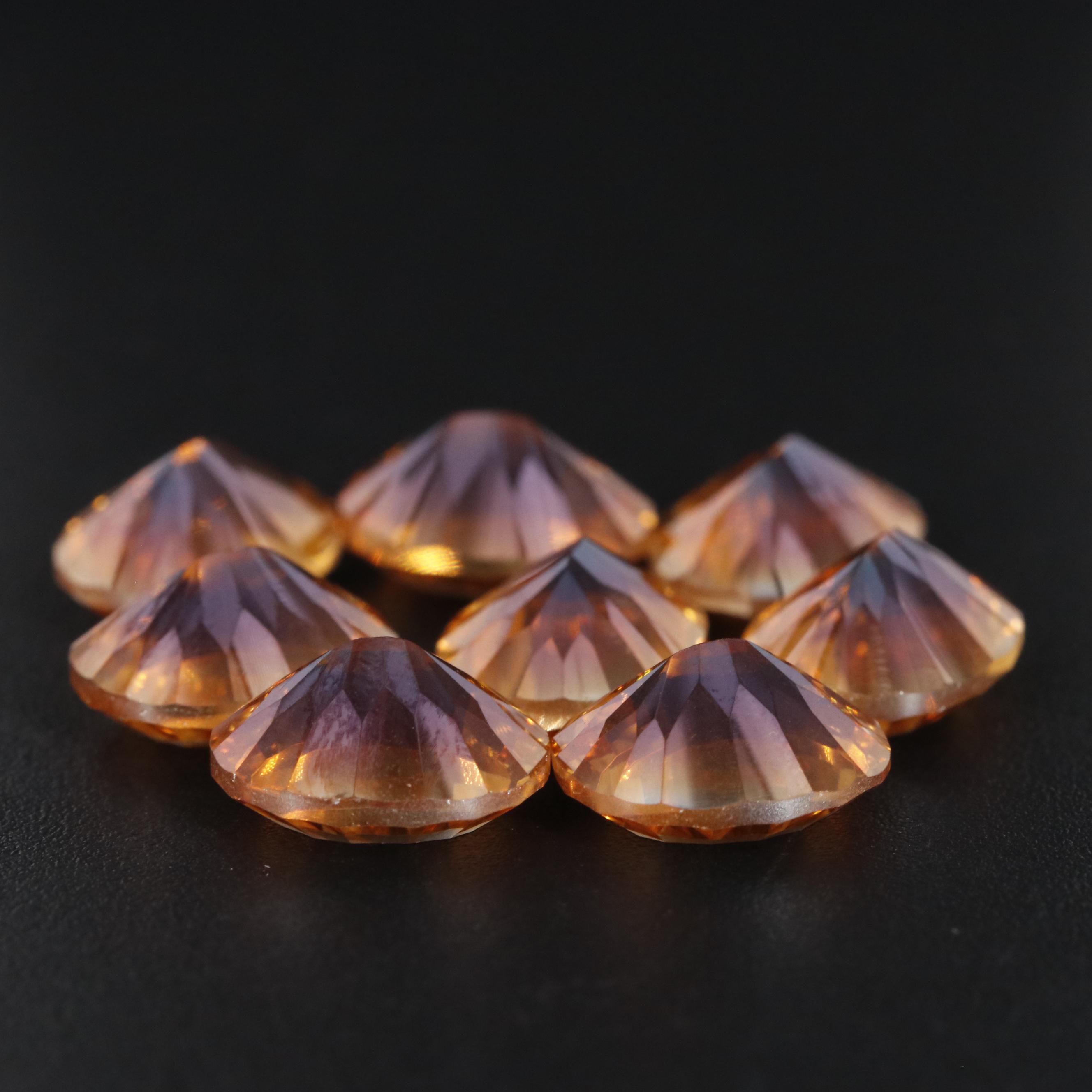 Loose 19.53 CTW Orange Quartz