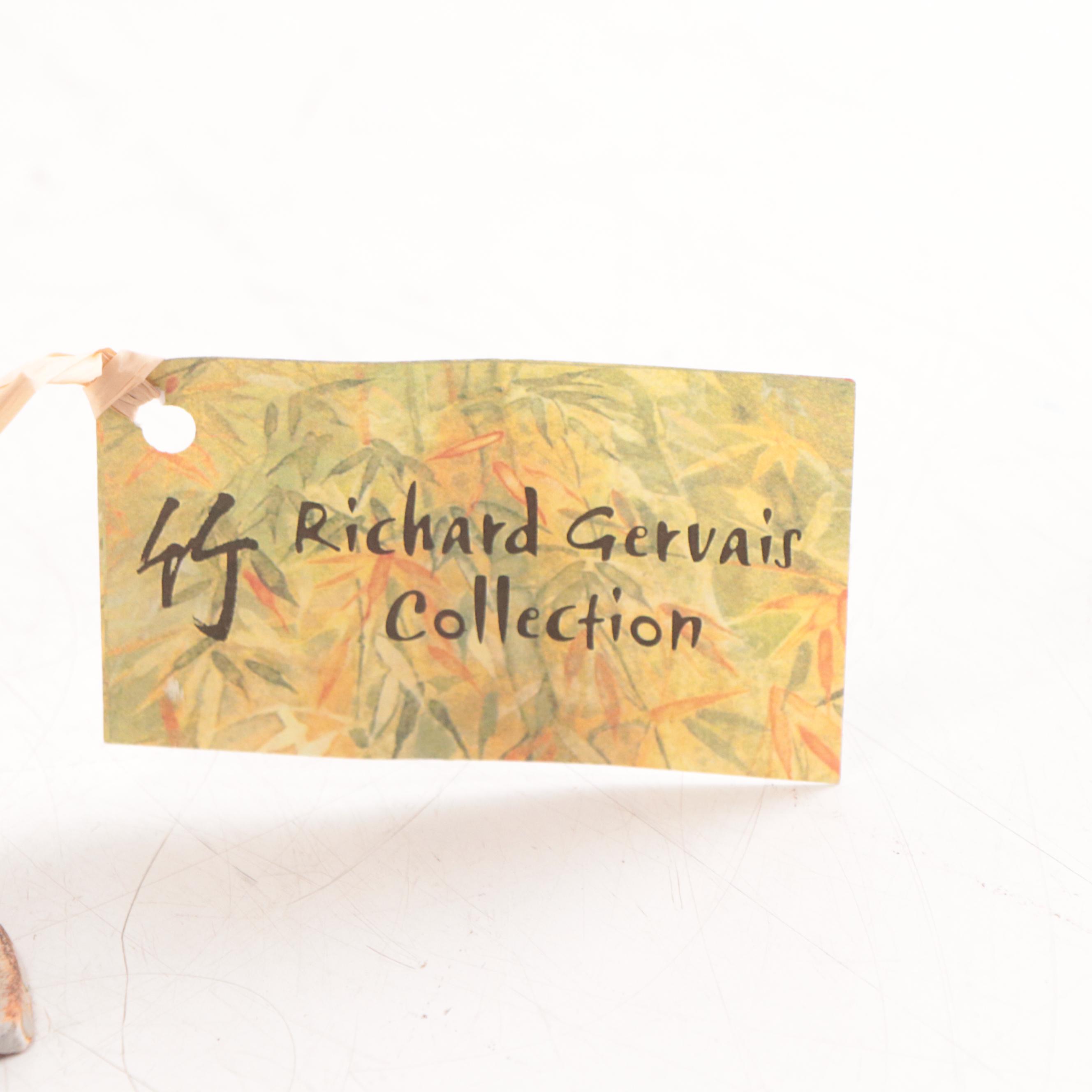 Chinese Celadon Glazed Ceremonial Urn Tops, Probably Song Dynasty