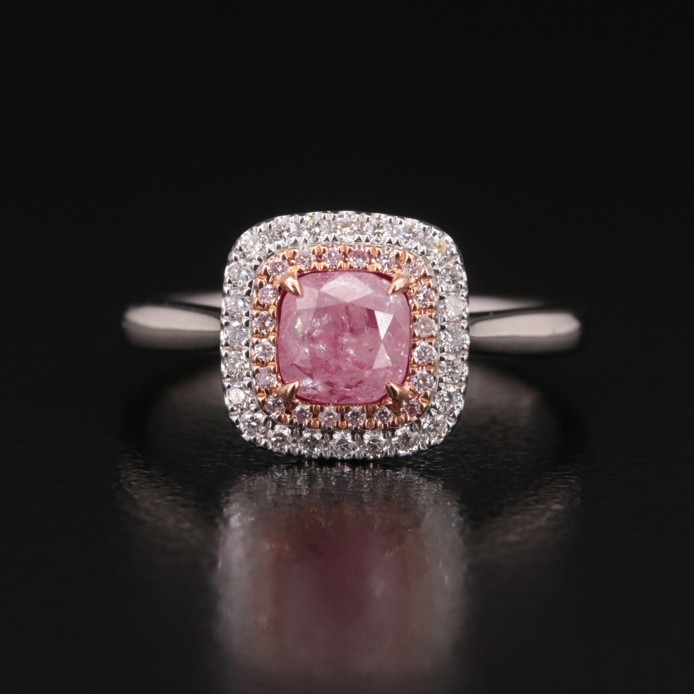 18K 1.25 CTW Diamond Ring with GIA Report