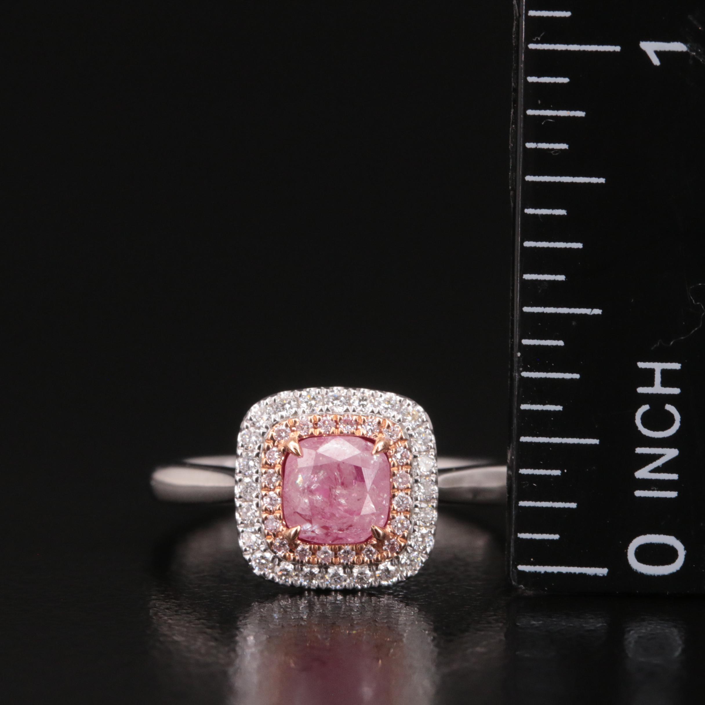 18K 1.25 CTW Diamond Ring with GIA Report