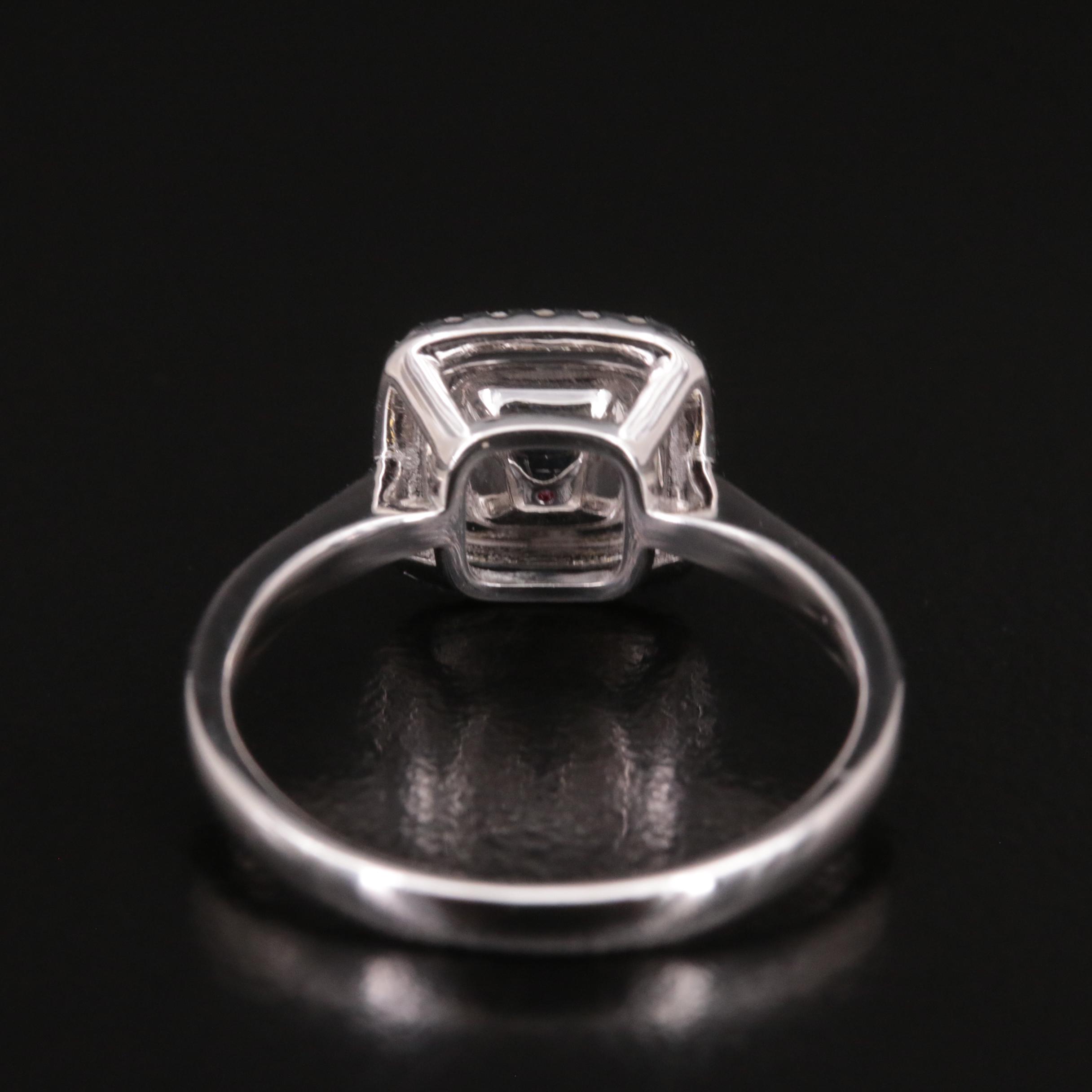 18K 1.25 CTW Diamond Ring with GIA Report