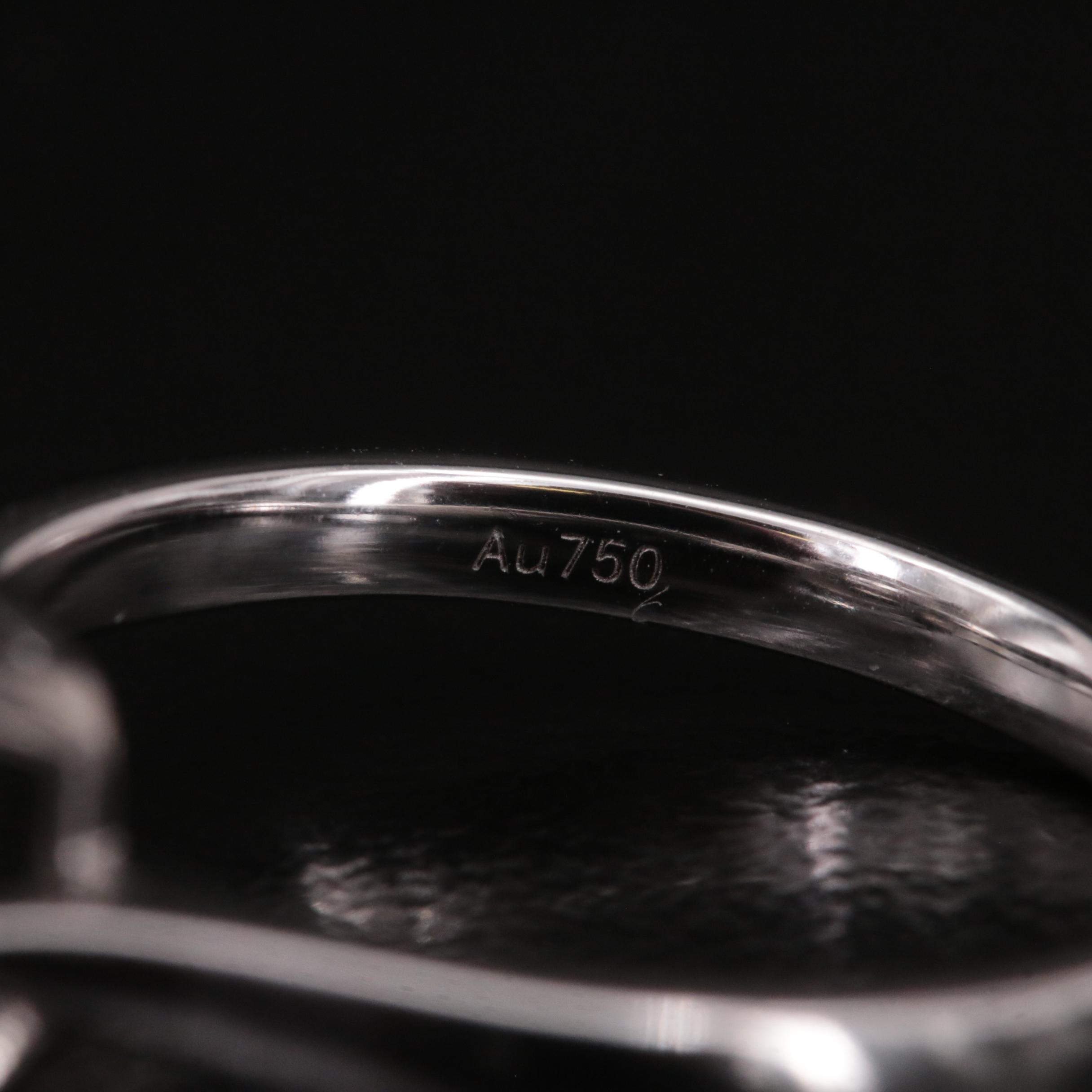 18K 1.25 CTW Diamond Ring with GIA Report