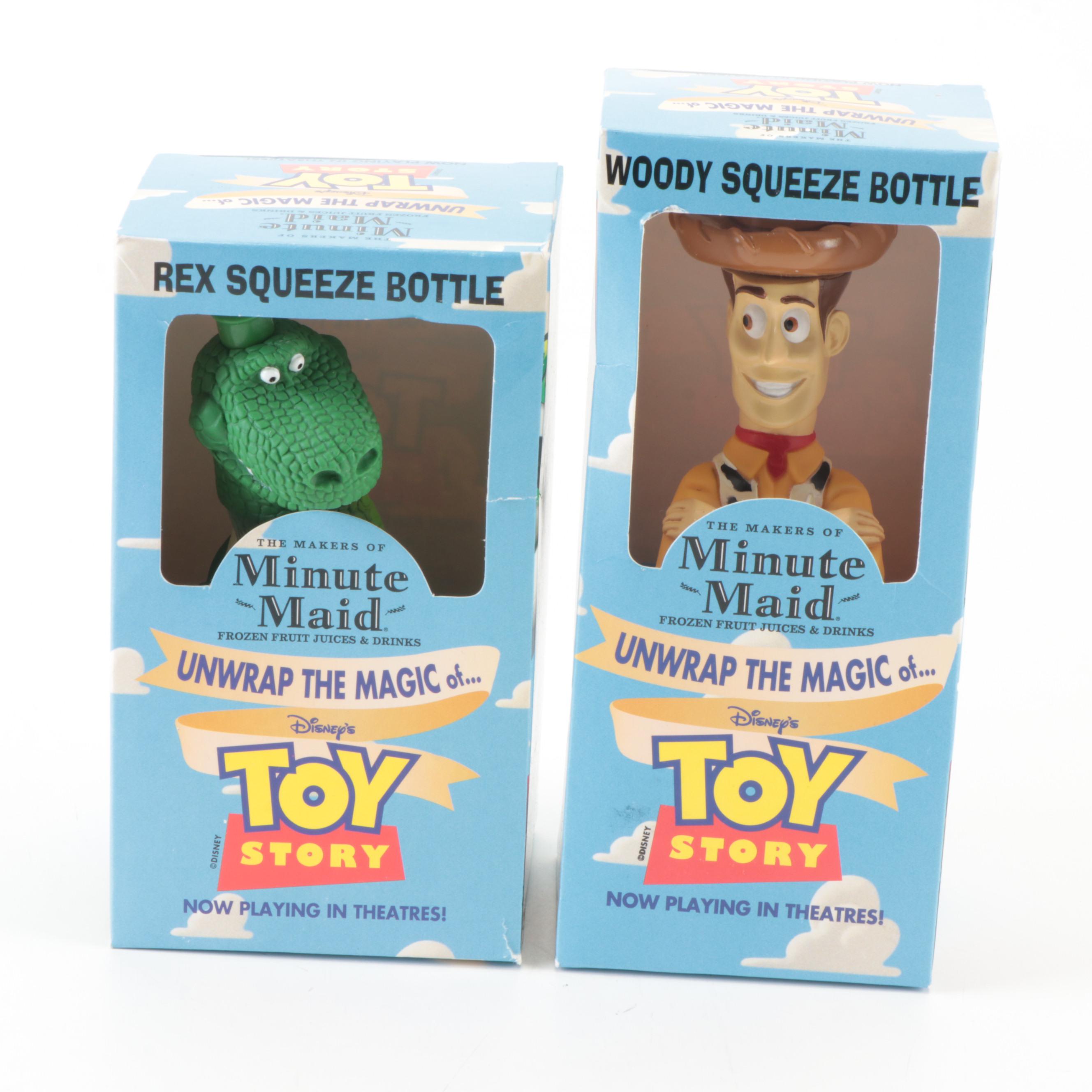 McDonald's Toy Story, Toy Story 2 Candy, Dispensers, Toys, Squeeze Bottles