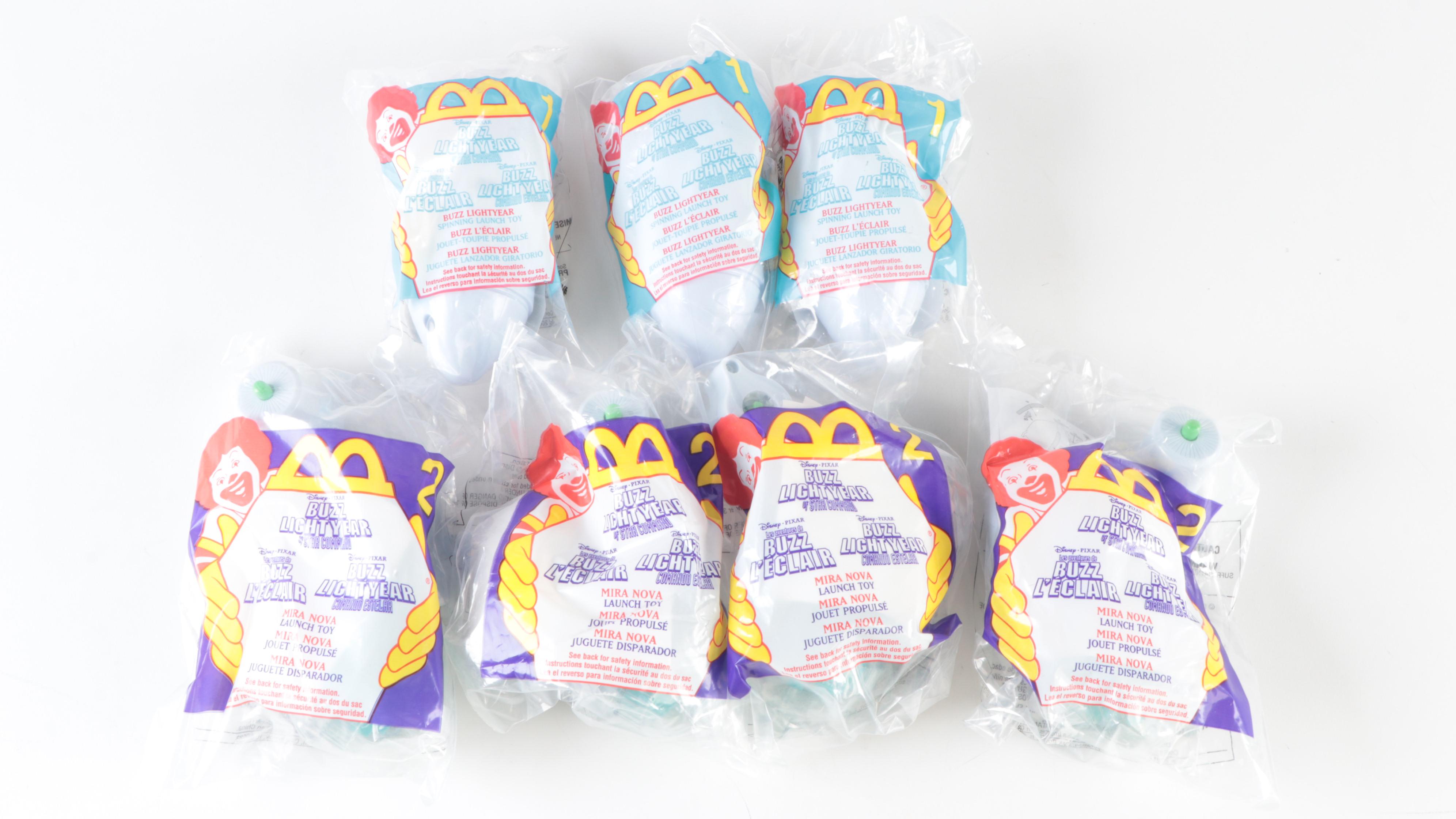 McDonald's Toy Story, Toy Story 2 Candy, Dispensers, Toys, Squeeze Bottles