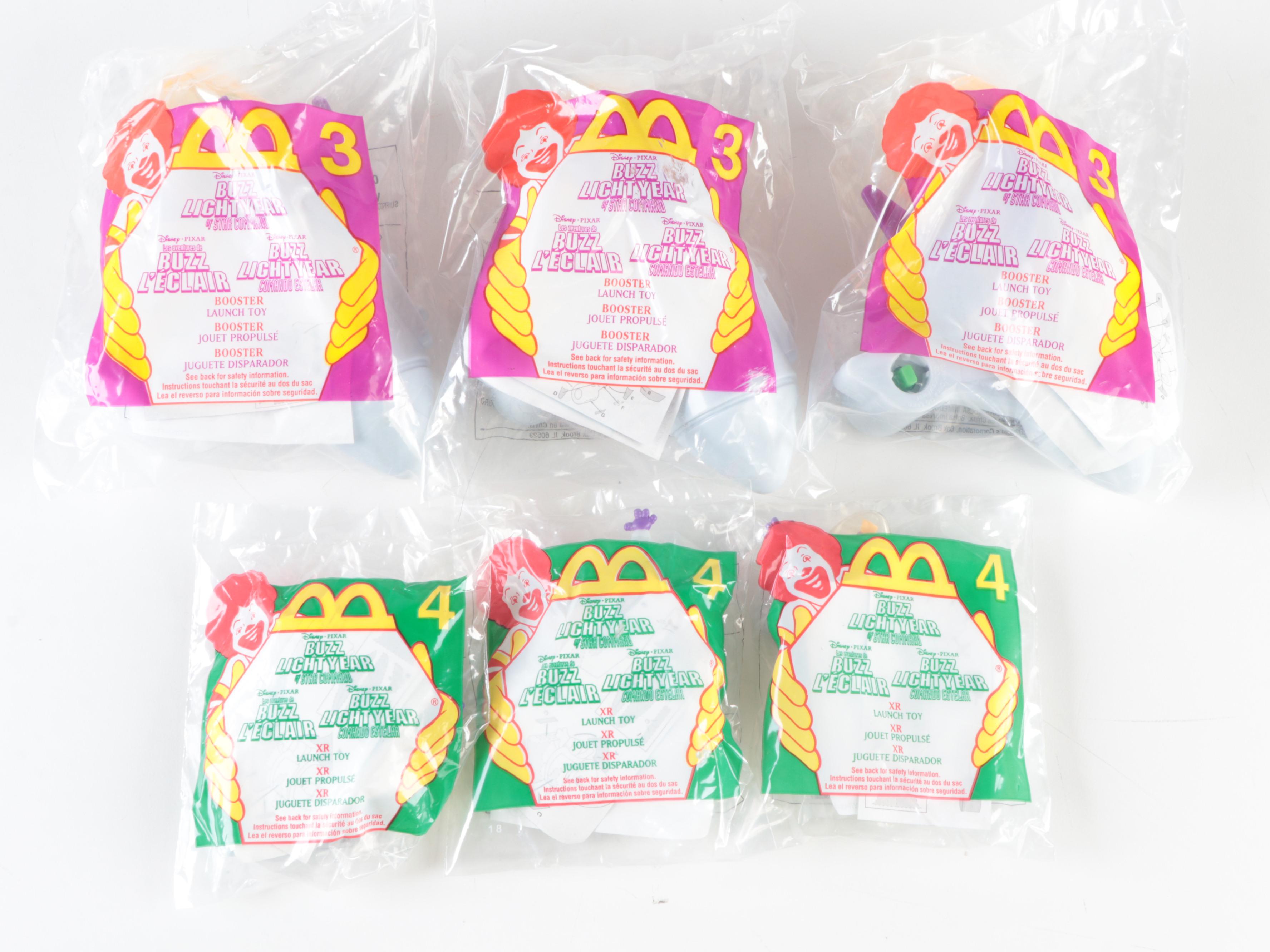 McDonald's Toy Story, Toy Story 2 Candy, Dispensers, Toys, Squeeze Bottles