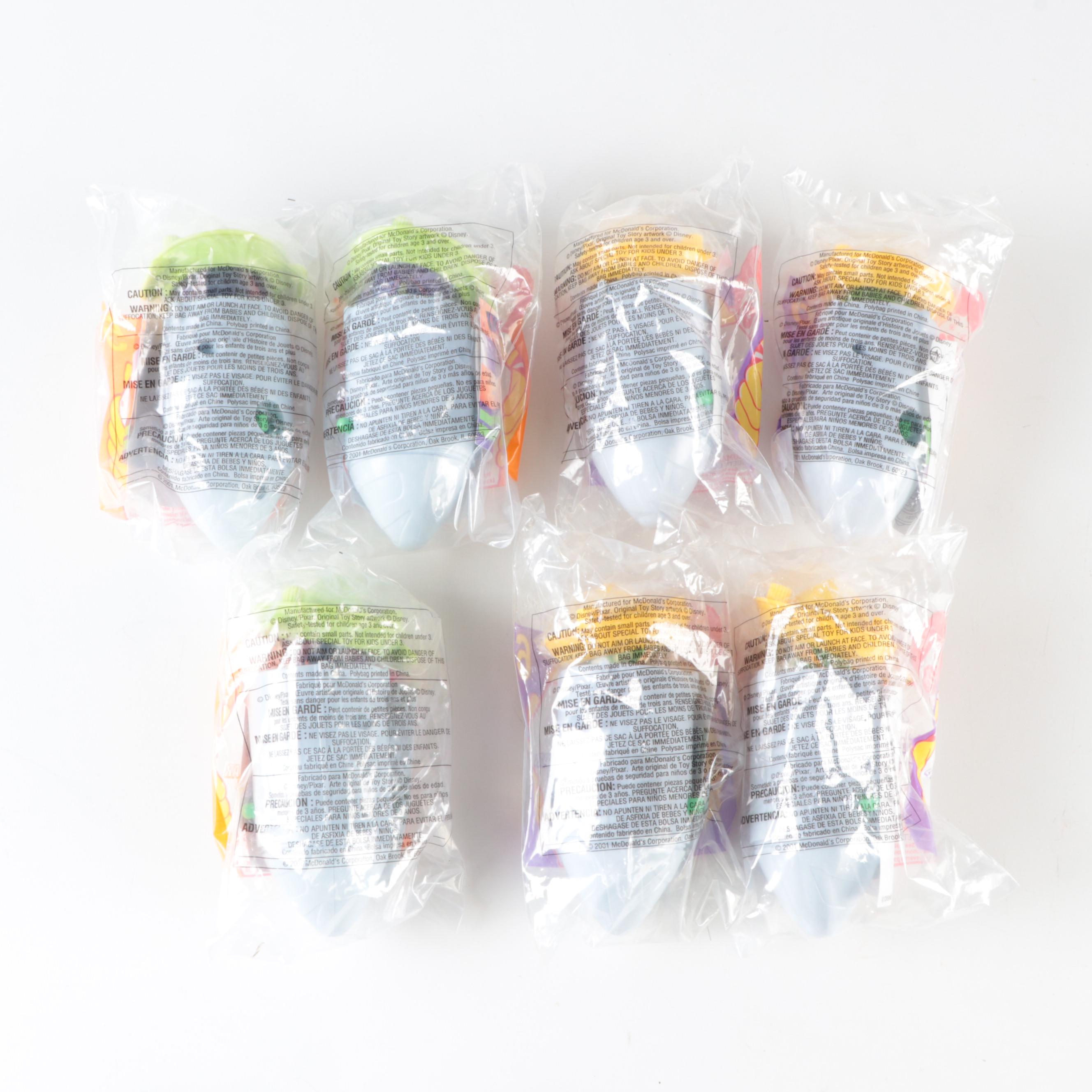 McDonald's Toy Story, Toy Story 2 Candy, Dispensers, Toys, Squeeze Bottles