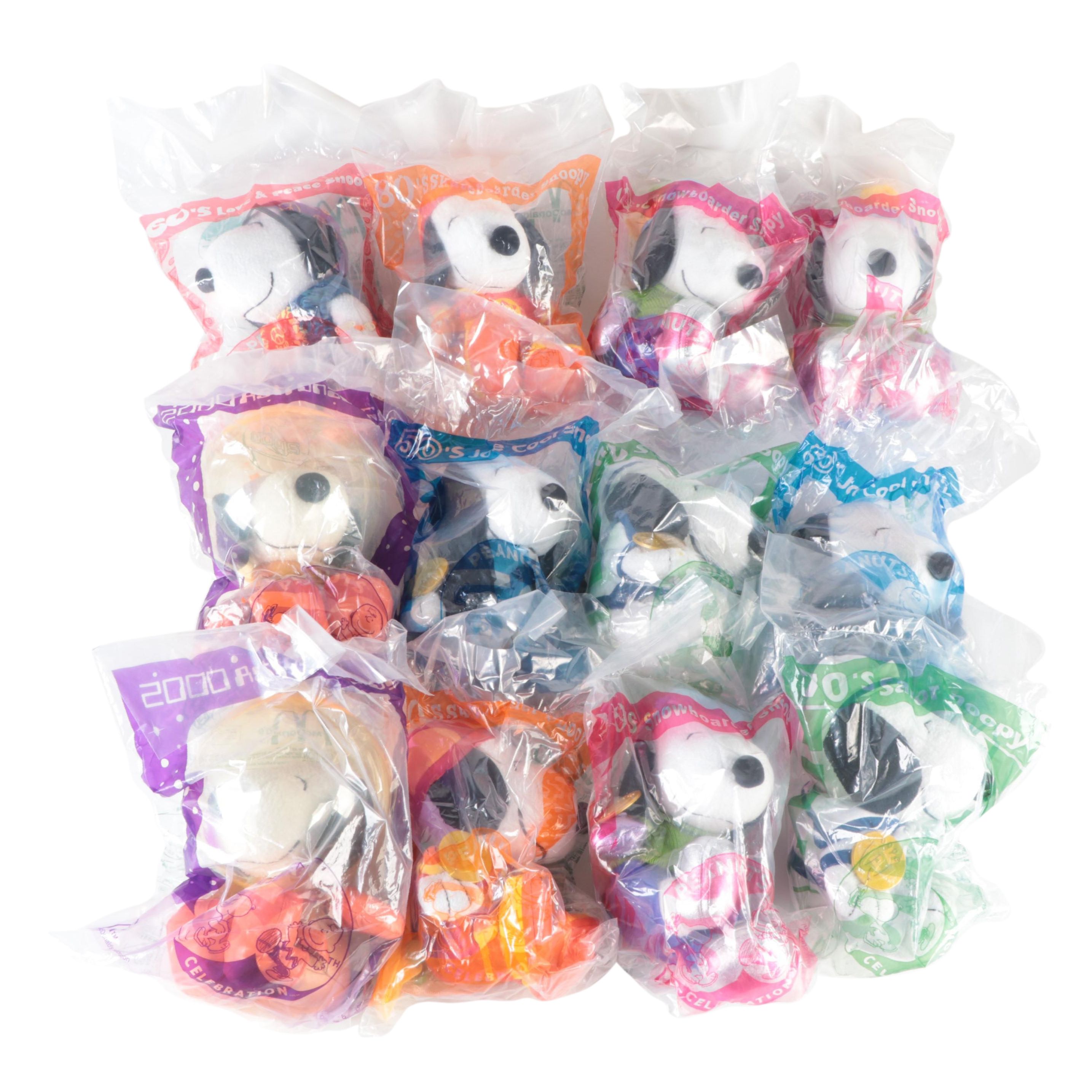 Snoopy Happy Meal, The Many Lives of Snoopy Plush Toy Selection