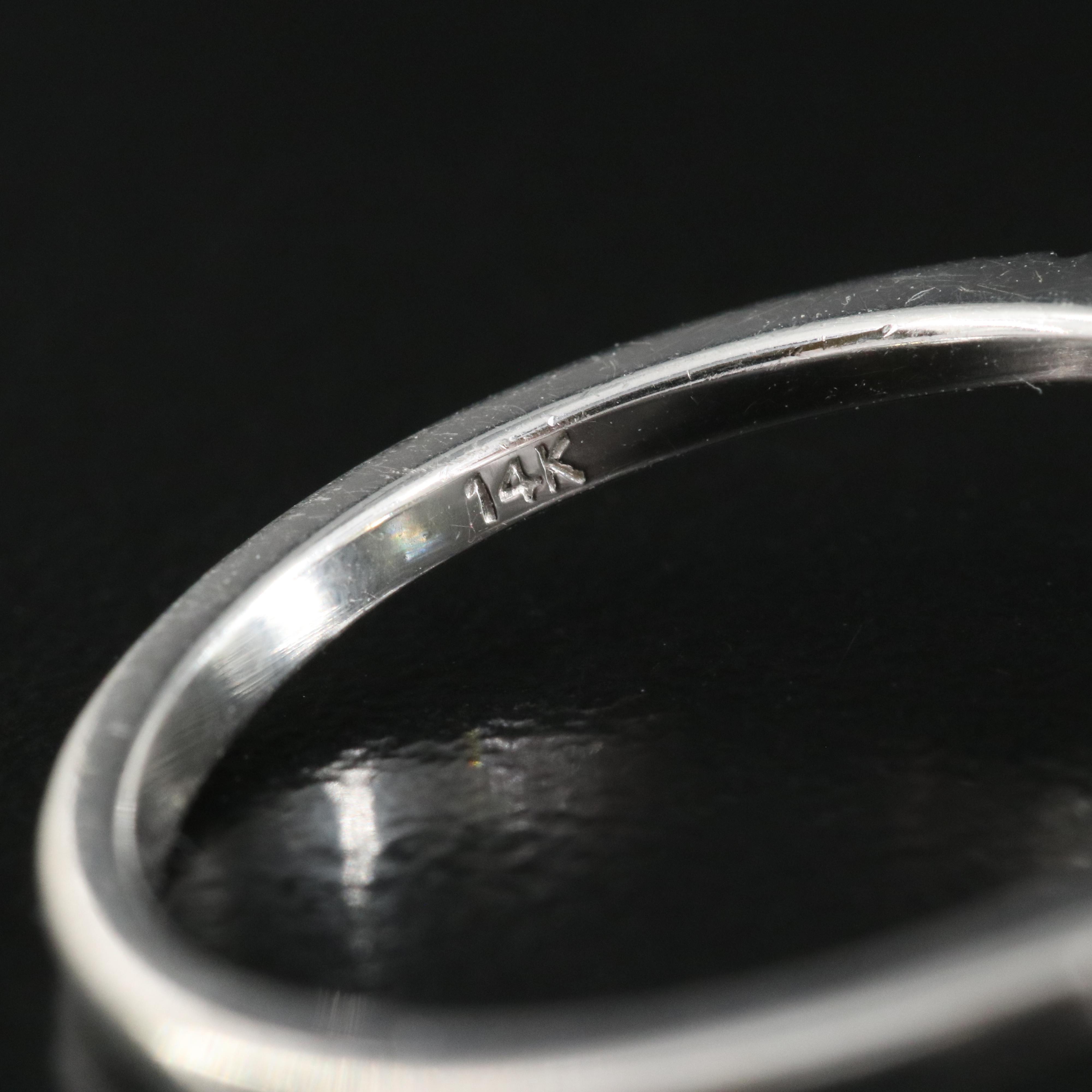 14K Citrine and Diamond Ring