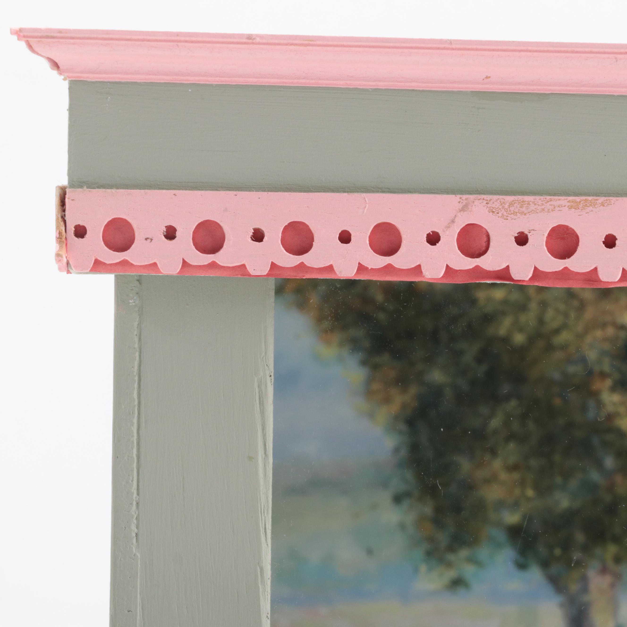 Glass Fronted German Fur Mouse Shadow Box Diorama, Mid-Late 20th Century