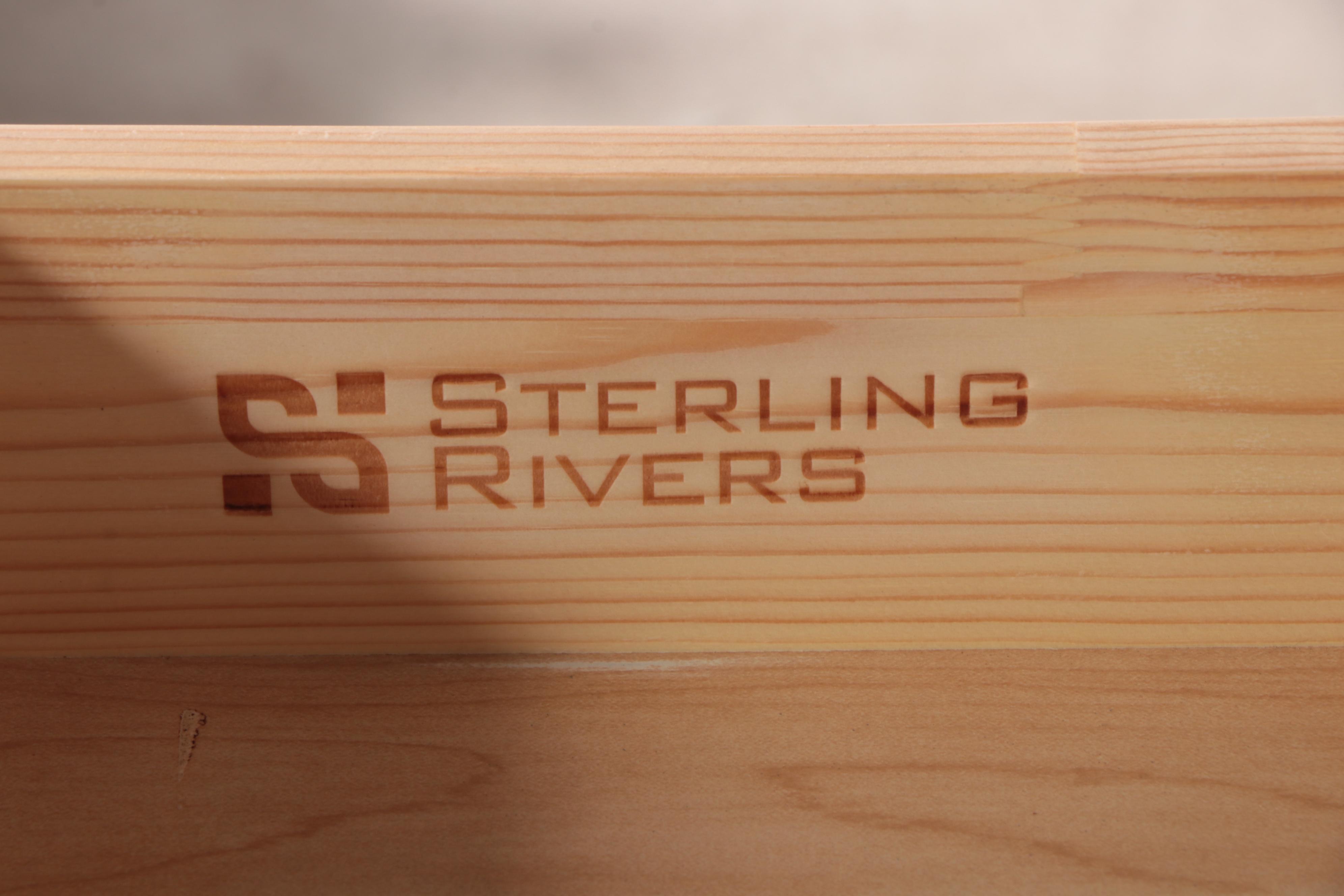 Sterling Rivers "Jasper" Painted Pine, White Top and Single Sink Bathroom Vanity