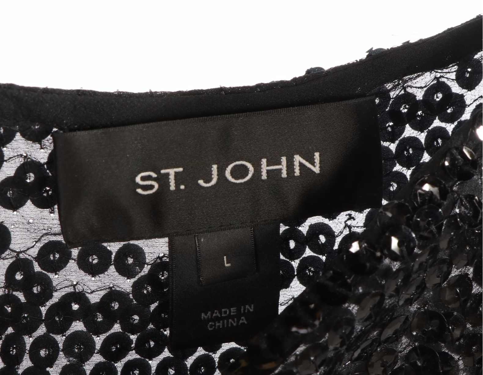 St. John Suiting Jackets, Skirt Suit, Sequin Peplum Top, and Dress with Belt