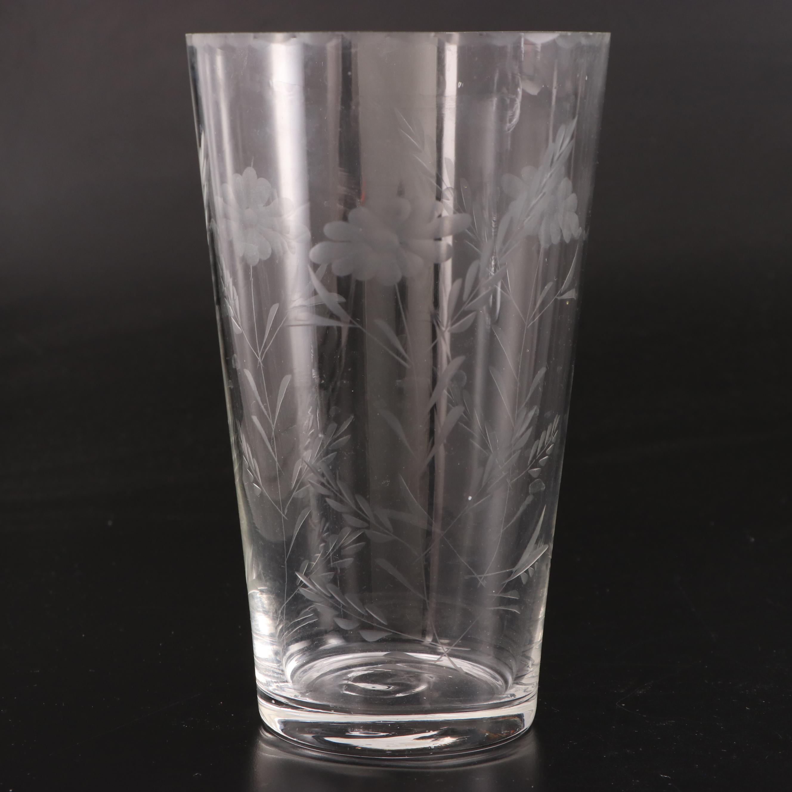 Rock Sharpe Champagne Sherbet Coupes with Other Glass Tableware