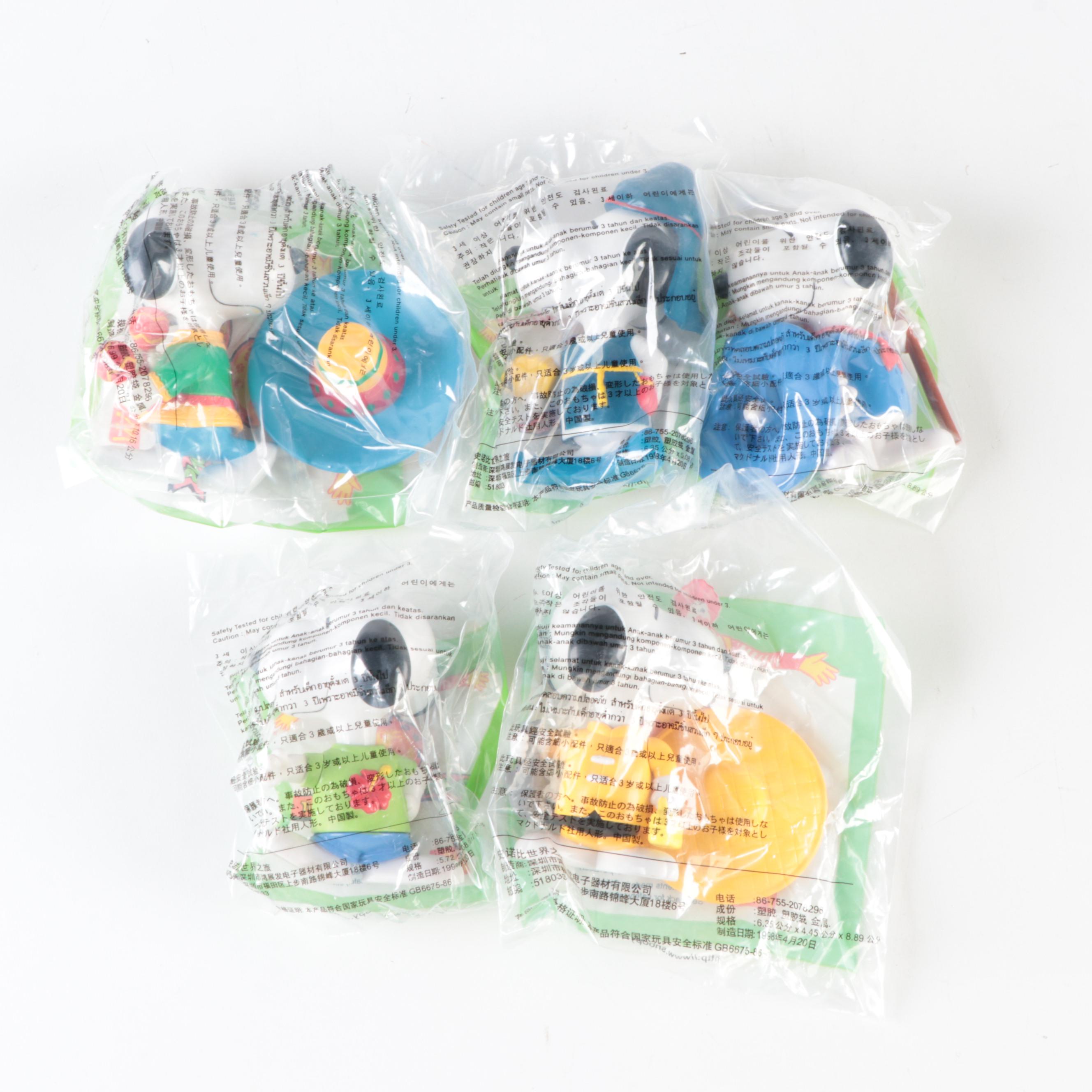 McDonald's Snoopy World Tour Happy Meal Toys, 1998