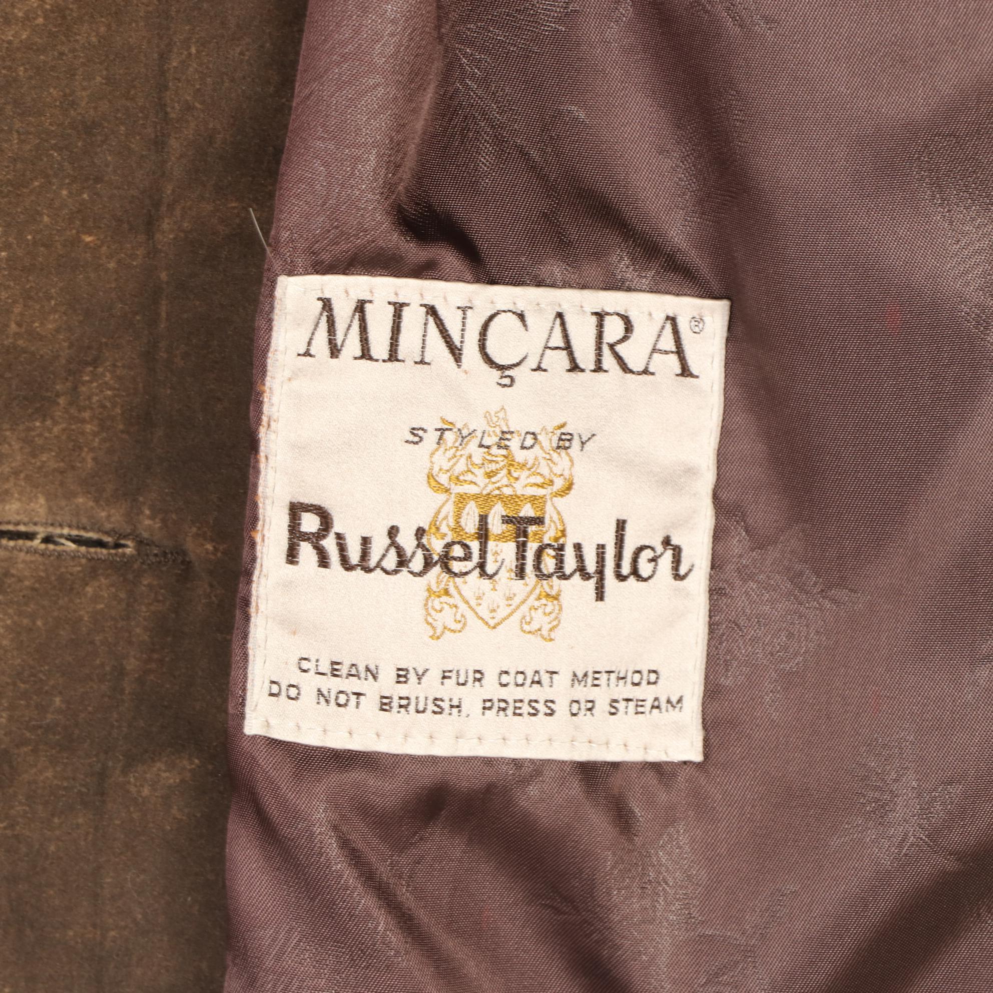 Russel Taylor Plush Jacket in Minçara Faux Fur