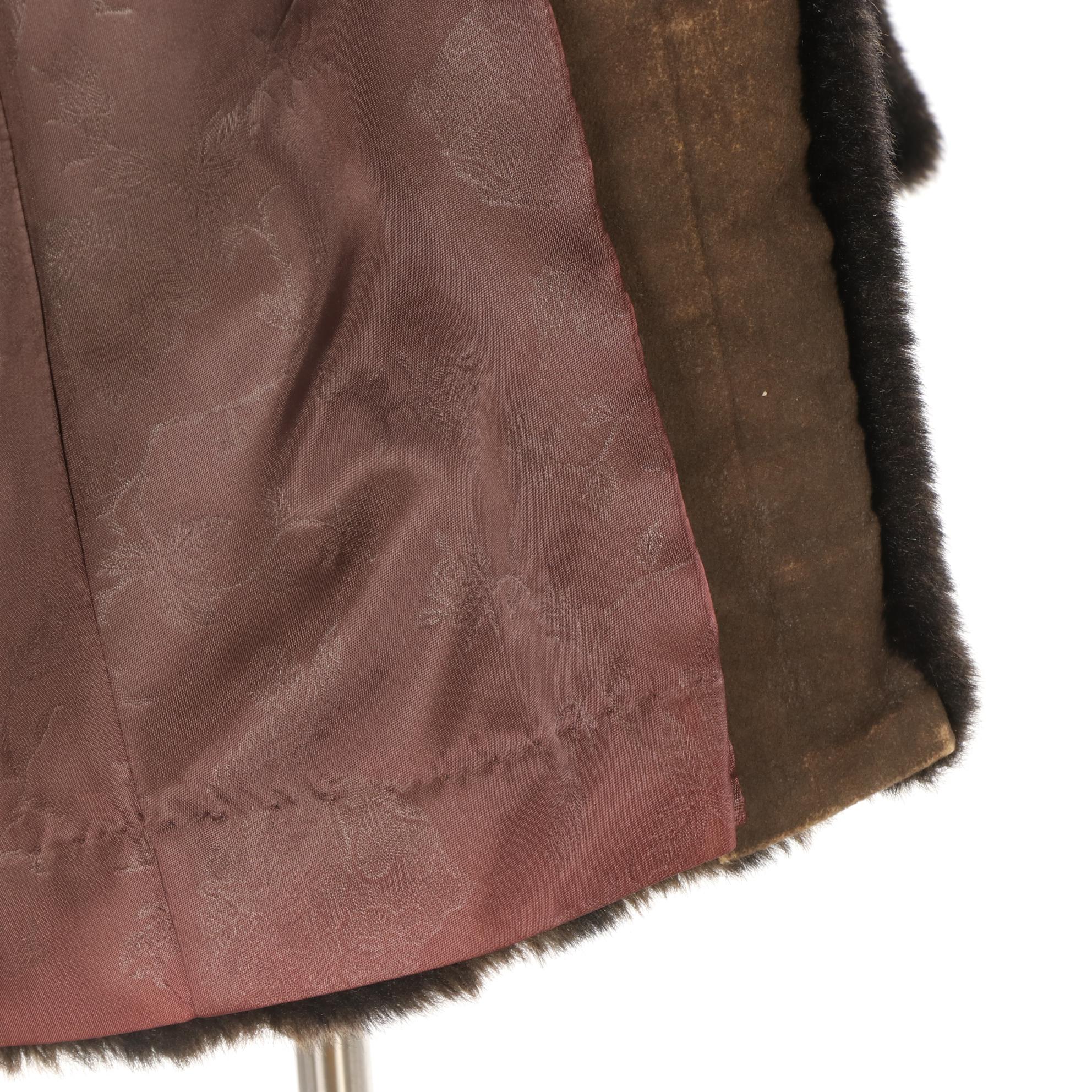 Russel Taylor Plush Jacket in Minçara Faux Fur