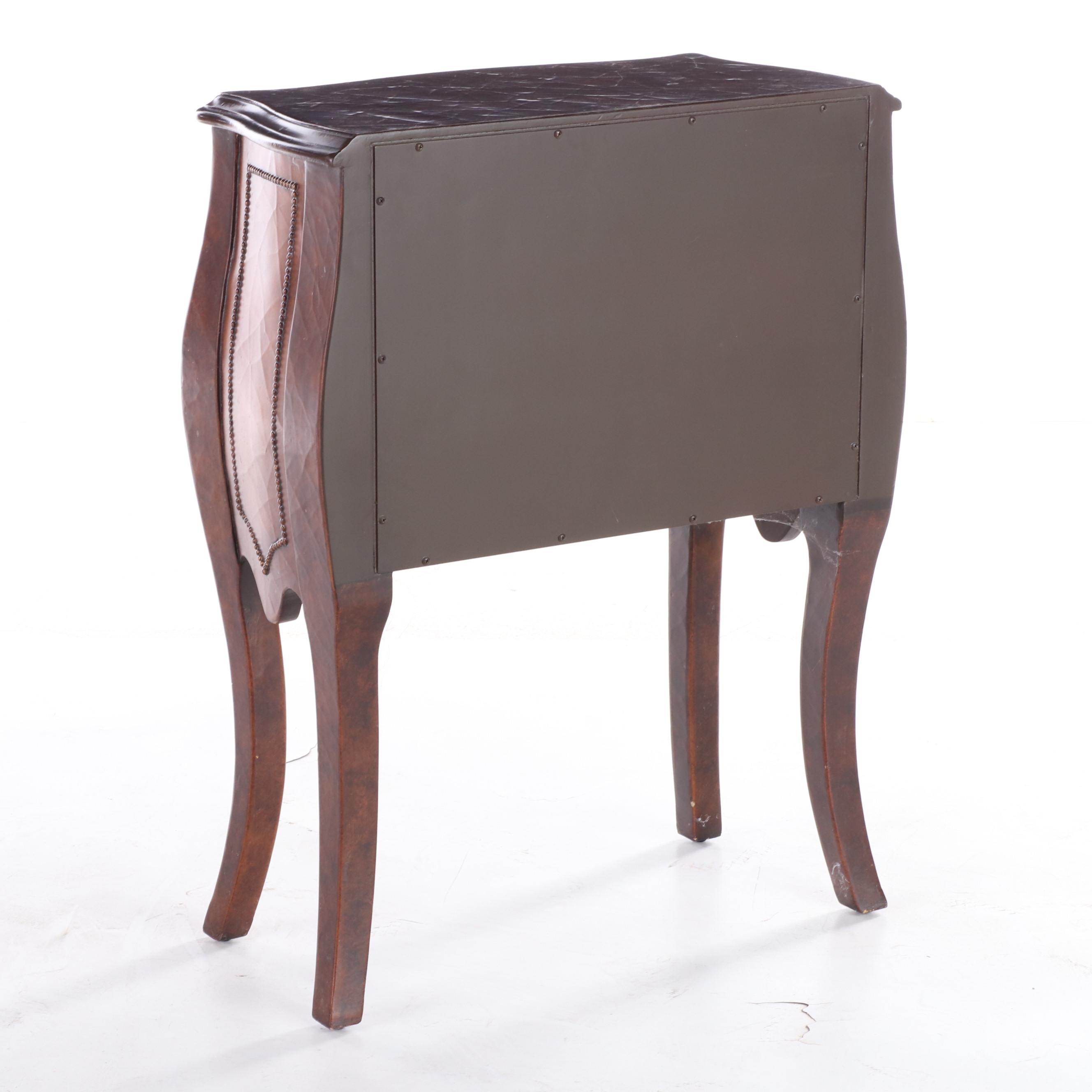 Louis XV Style Painted and Parcel-Gilt Three-Drawer Petite Commode