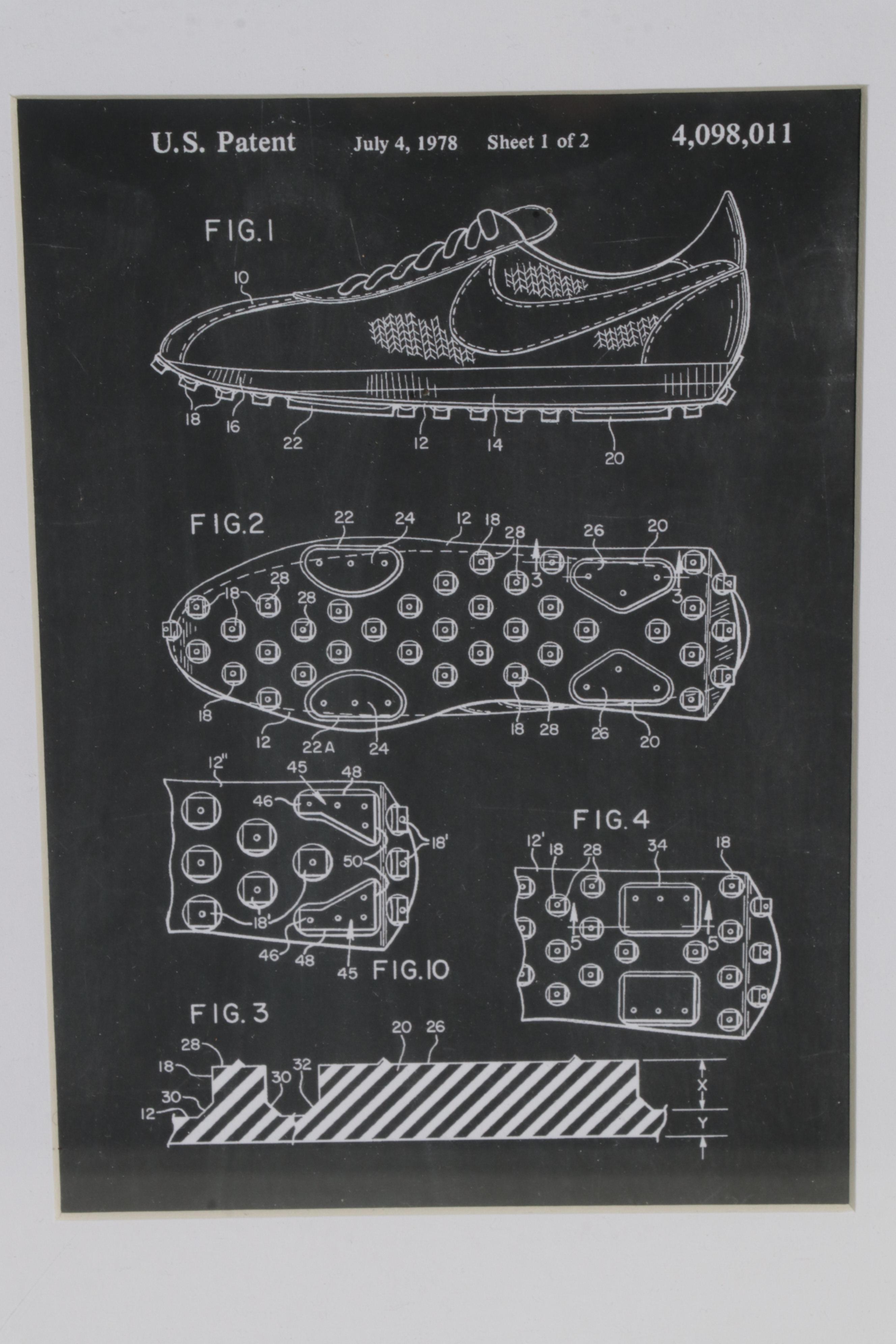 Baseball and Basketball Patent Diagram Giclées, 21st Century