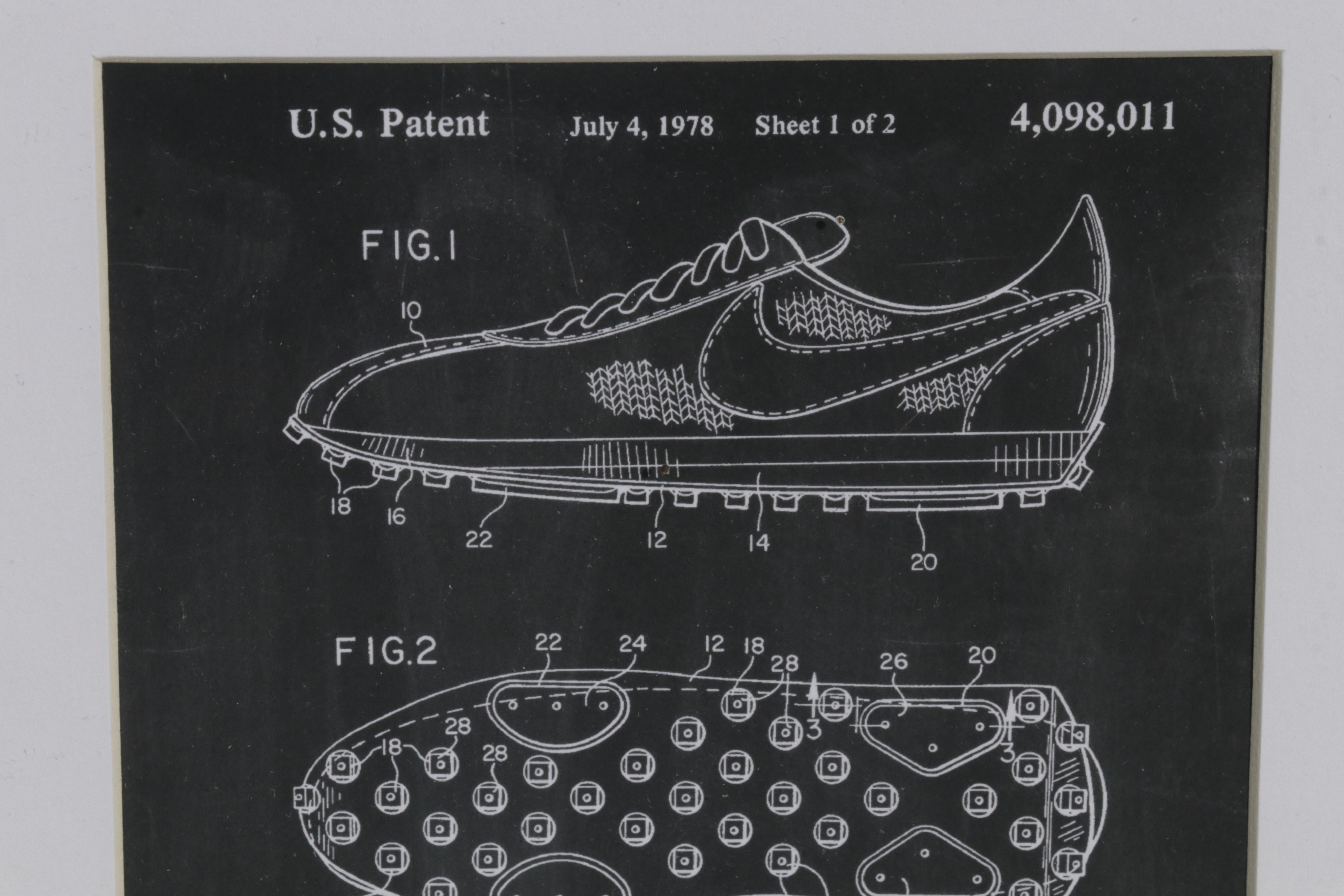 Baseball and Basketball Patent Diagram Giclées, 21st Century