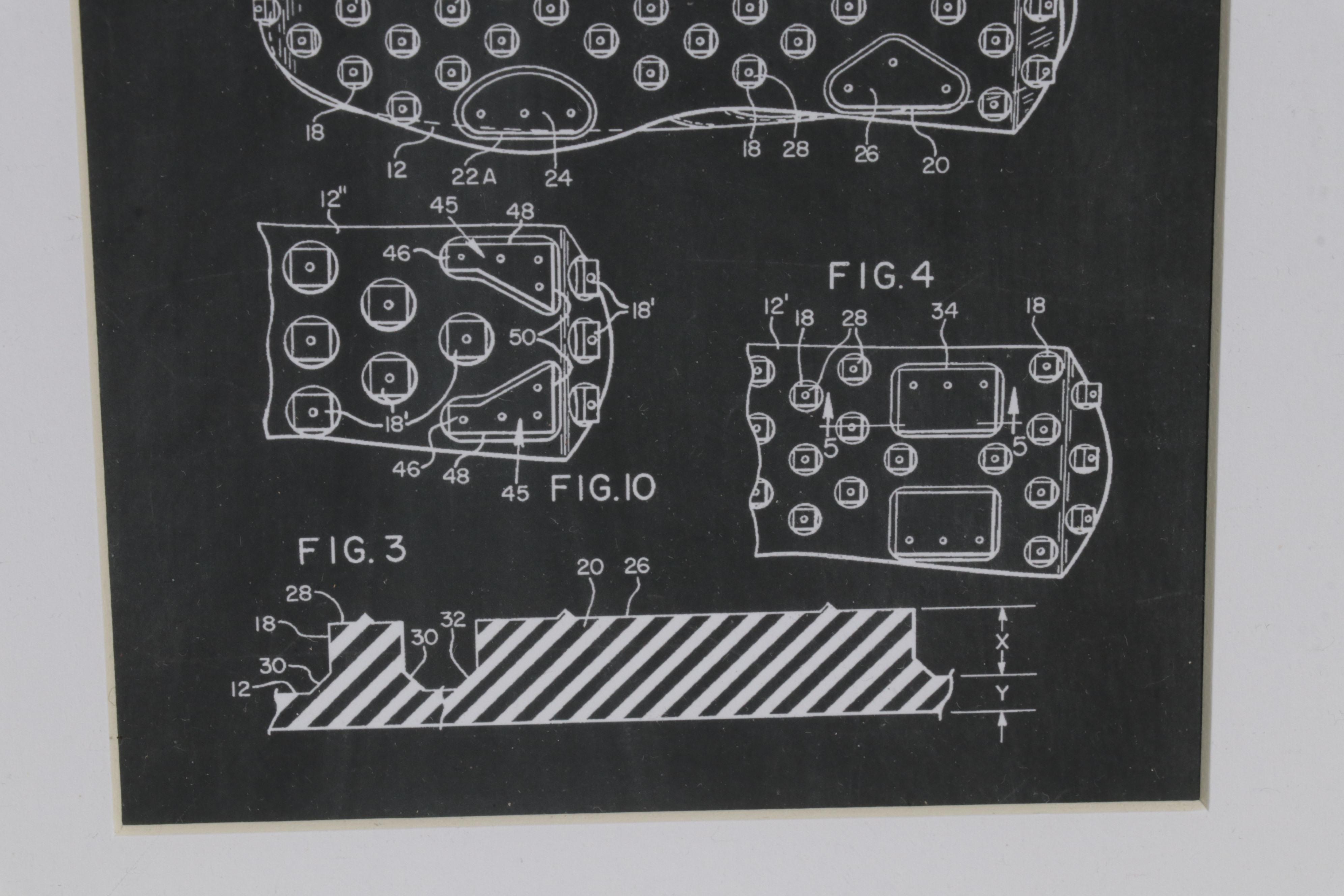 Baseball and Basketball Patent Diagram Giclées, 21st Century