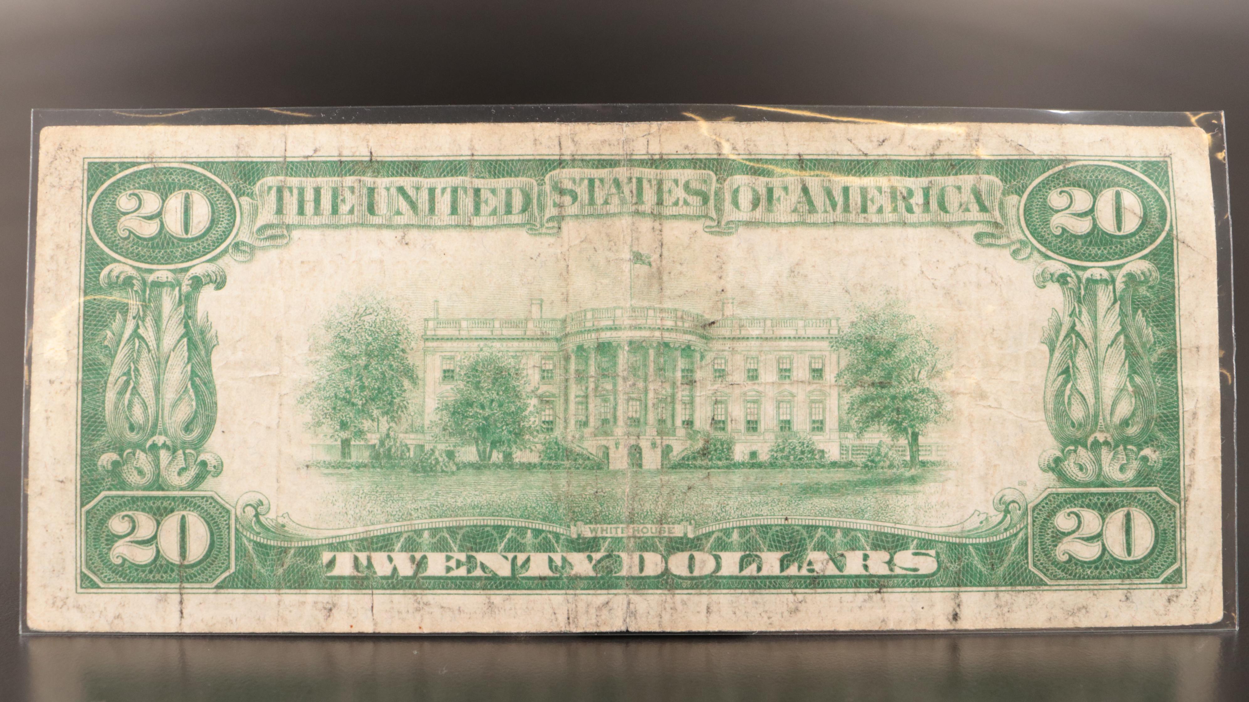 Series 1928 $20 Gold Certificate