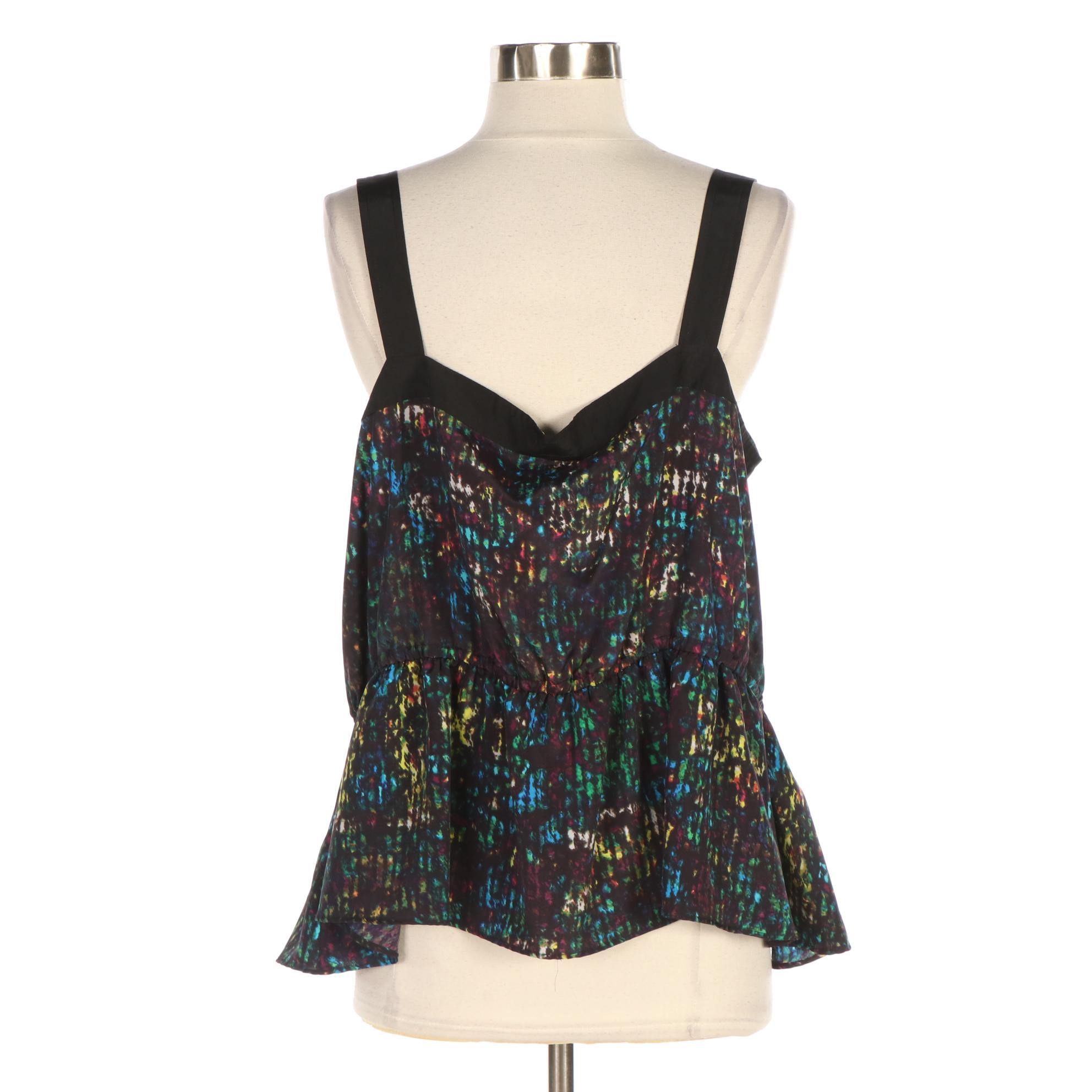 Derek Lam for Design Nation Peplum Top, New with Tag