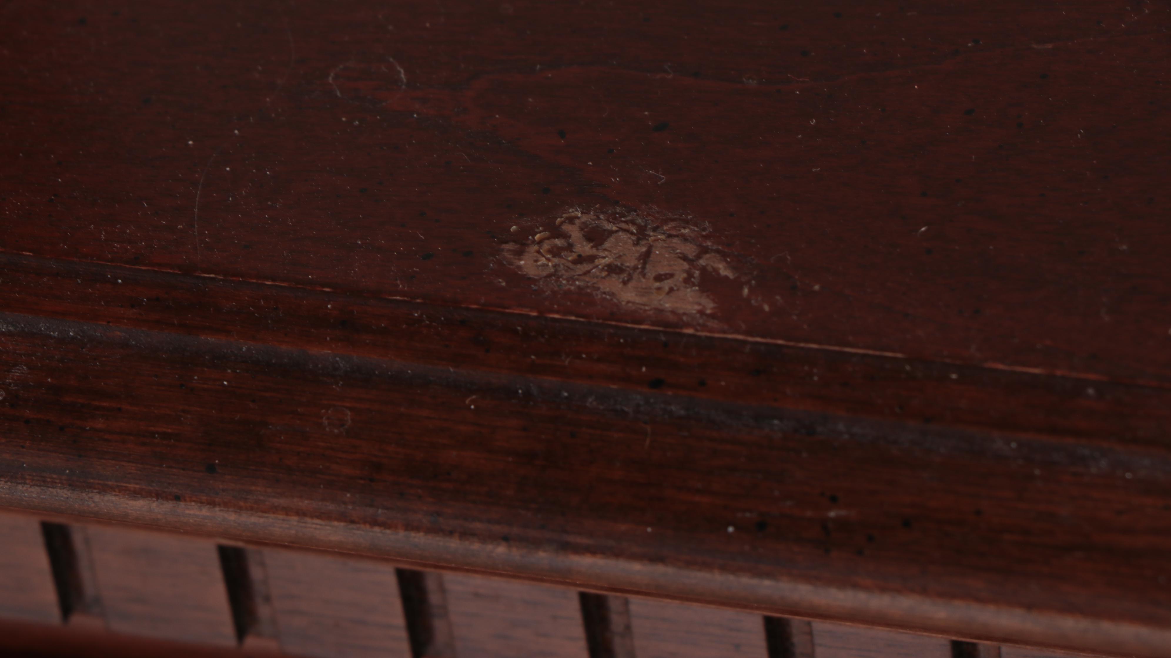 Federal Style Cherrywood and Mahogany-Crossbanded Nine-Drawer Dresser