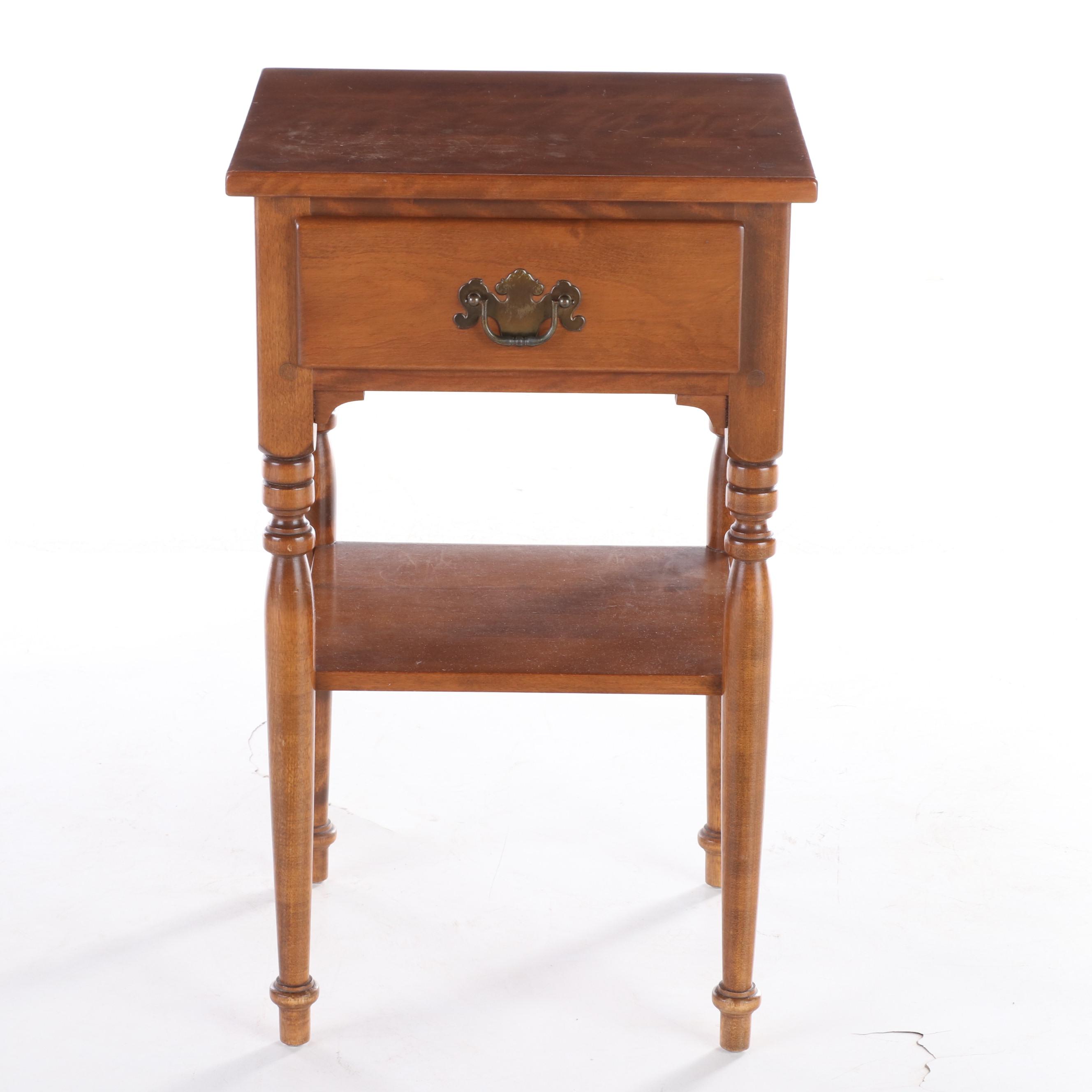 Two Side Tables, Including Ethan Allen by Baumritter and Garden Ridge