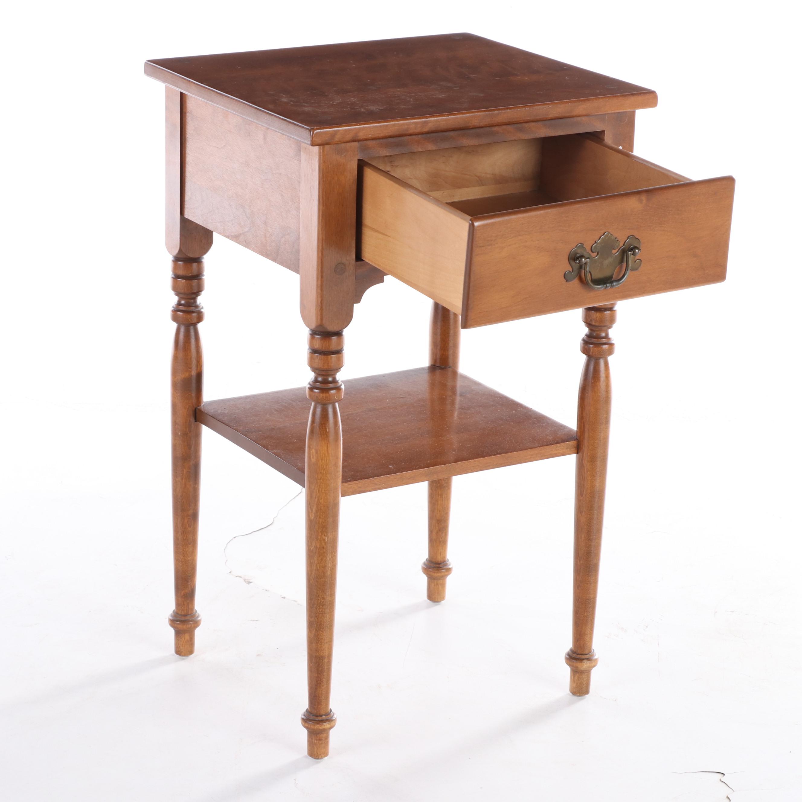 Two Side Tables, Including Ethan Allen by Baumritter and Garden Ridge