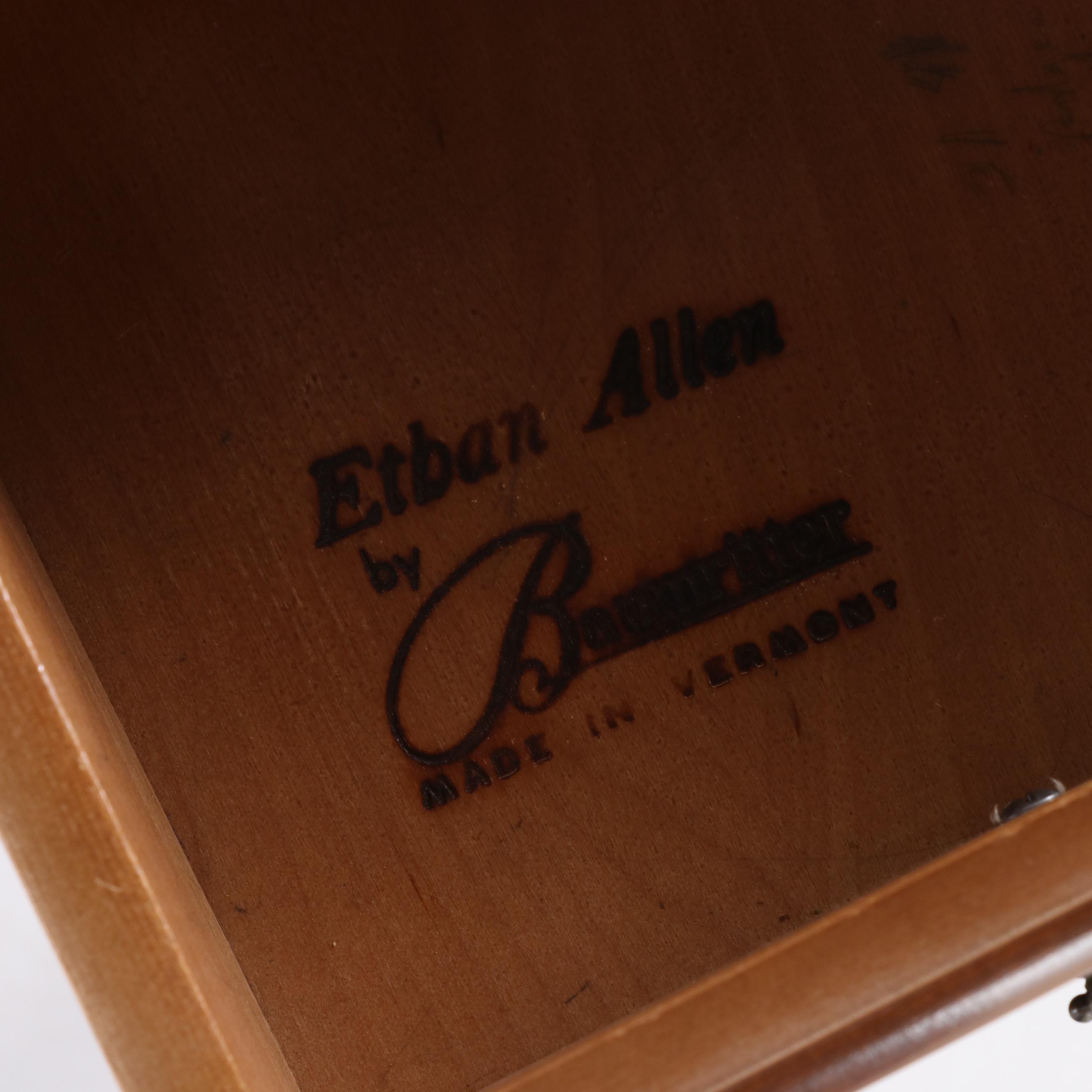 Two Side Tables, Including Ethan Allen by Baumritter and Garden Ridge