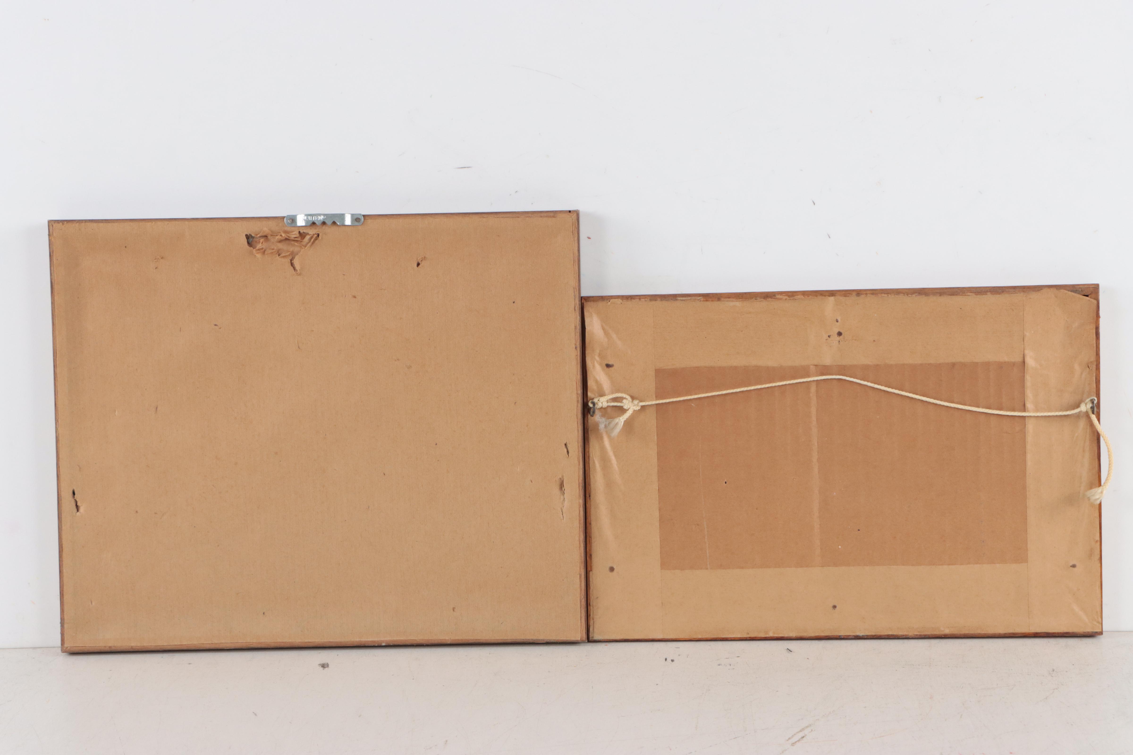 Bucolic and Landscape Watercolor Paintings, Circa 1931