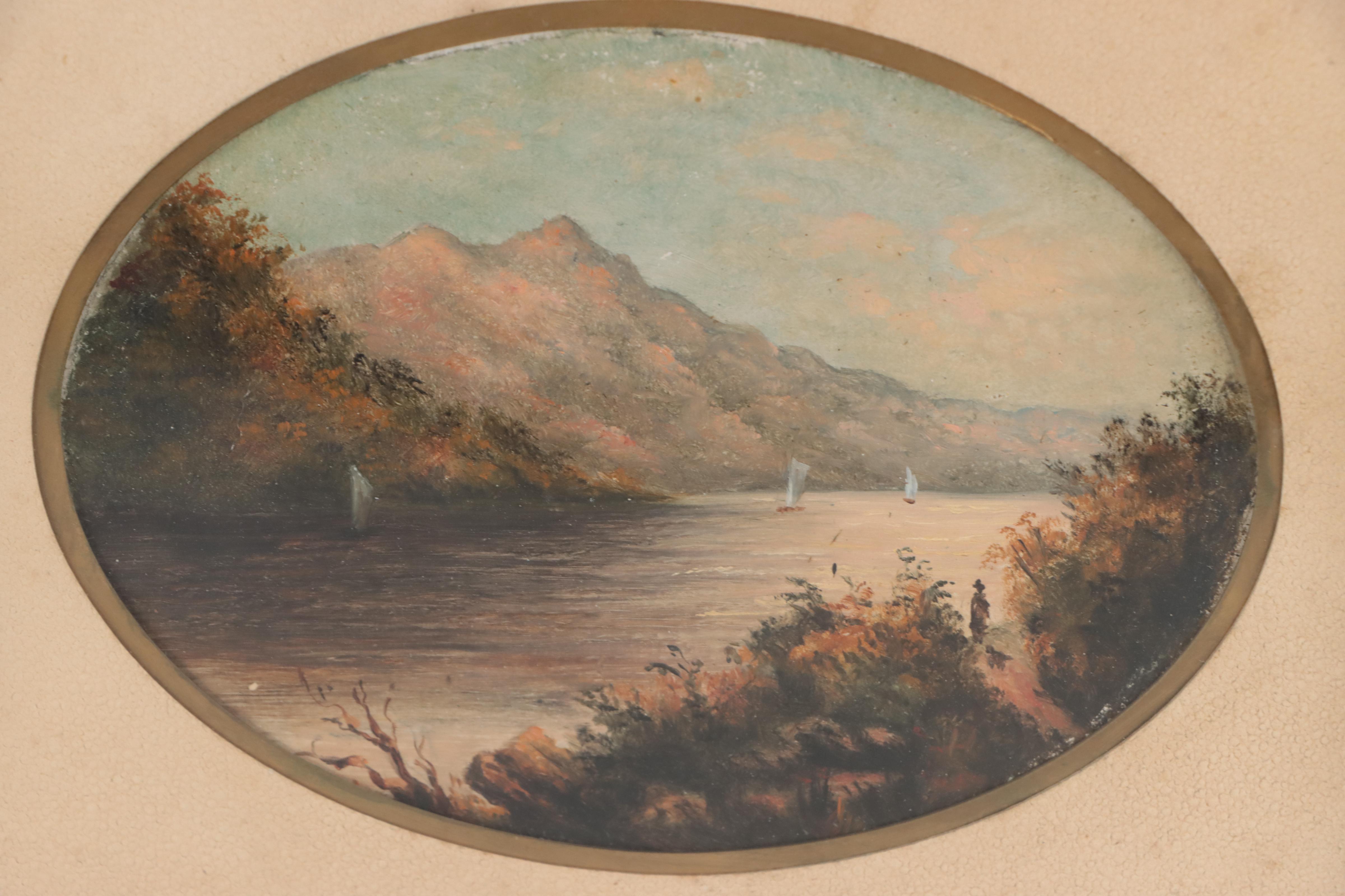 Mountain Lake Landscape Acrylic and Oil Paintings