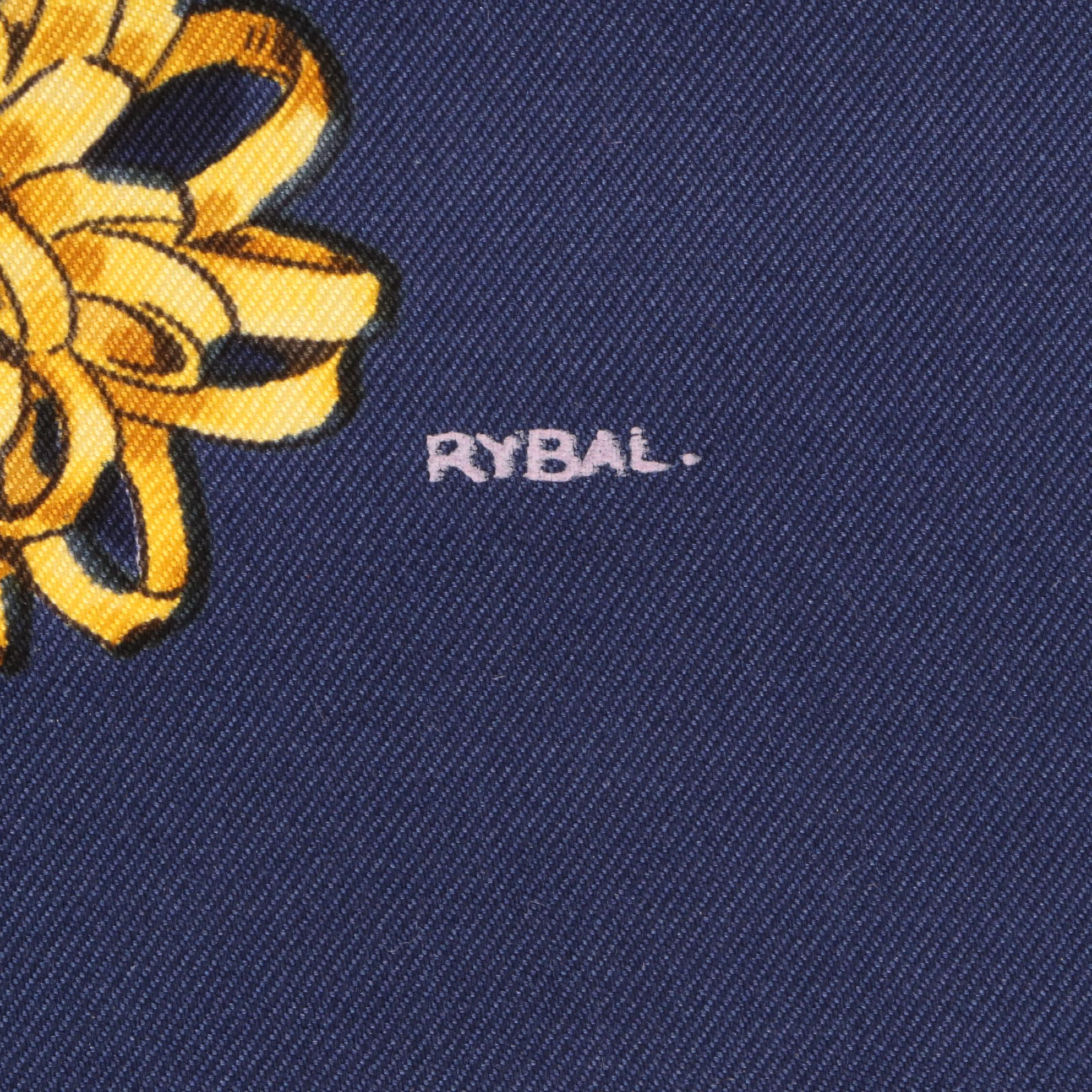 Hermès ''Clips'' Scarf 90 in Silk Twill