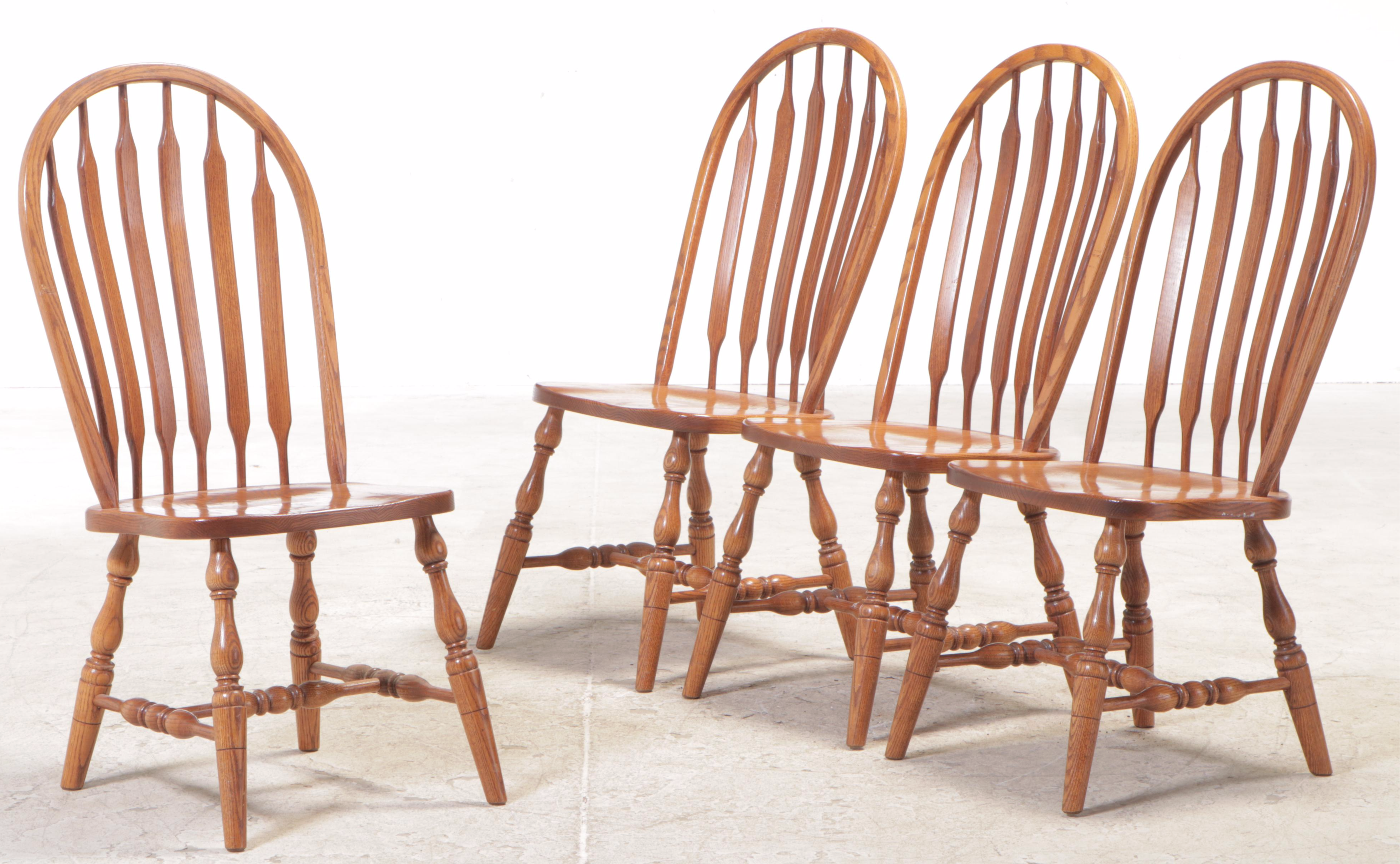 Five-Piece Oak Dining Set