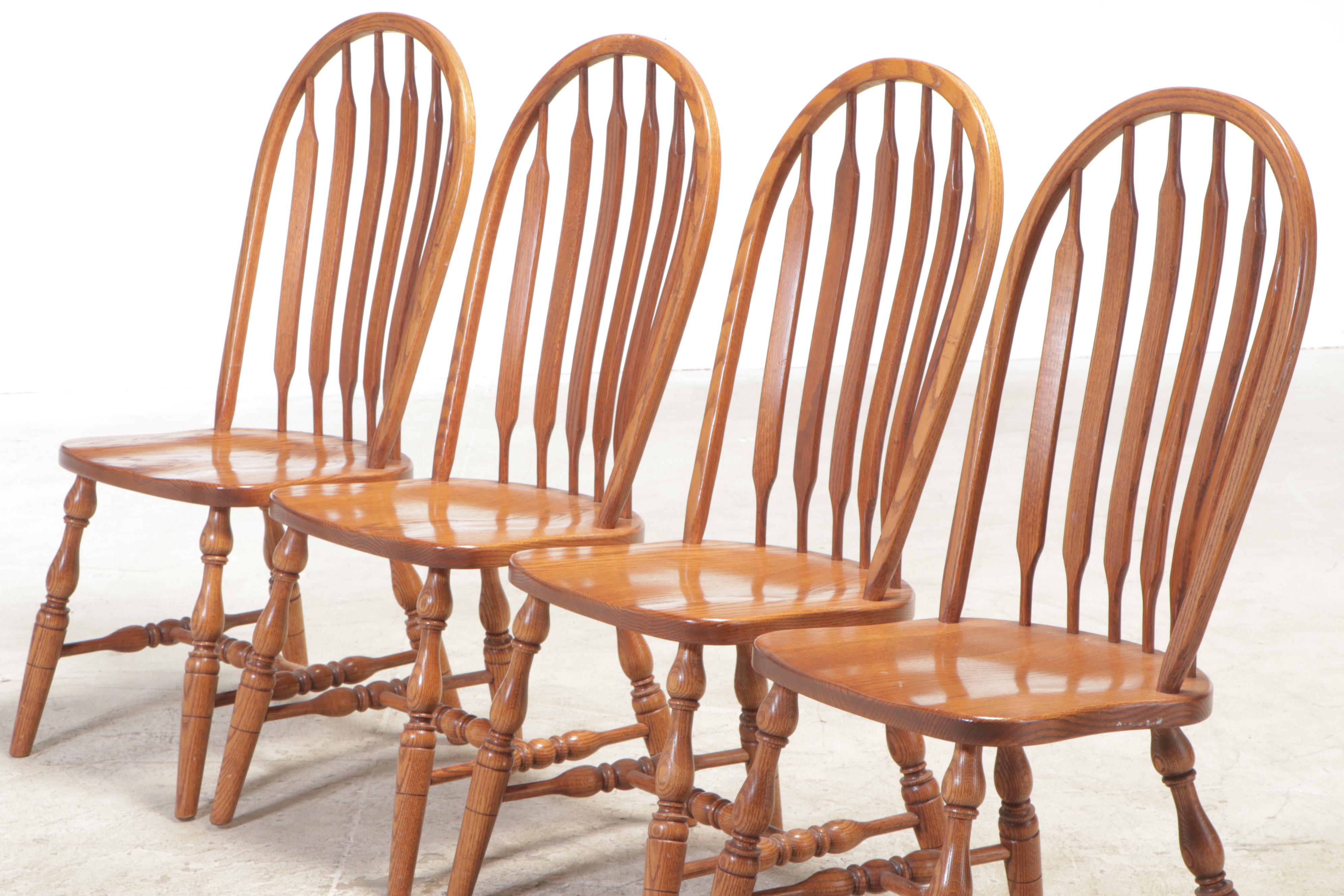 Five-Piece Oak Dining Set