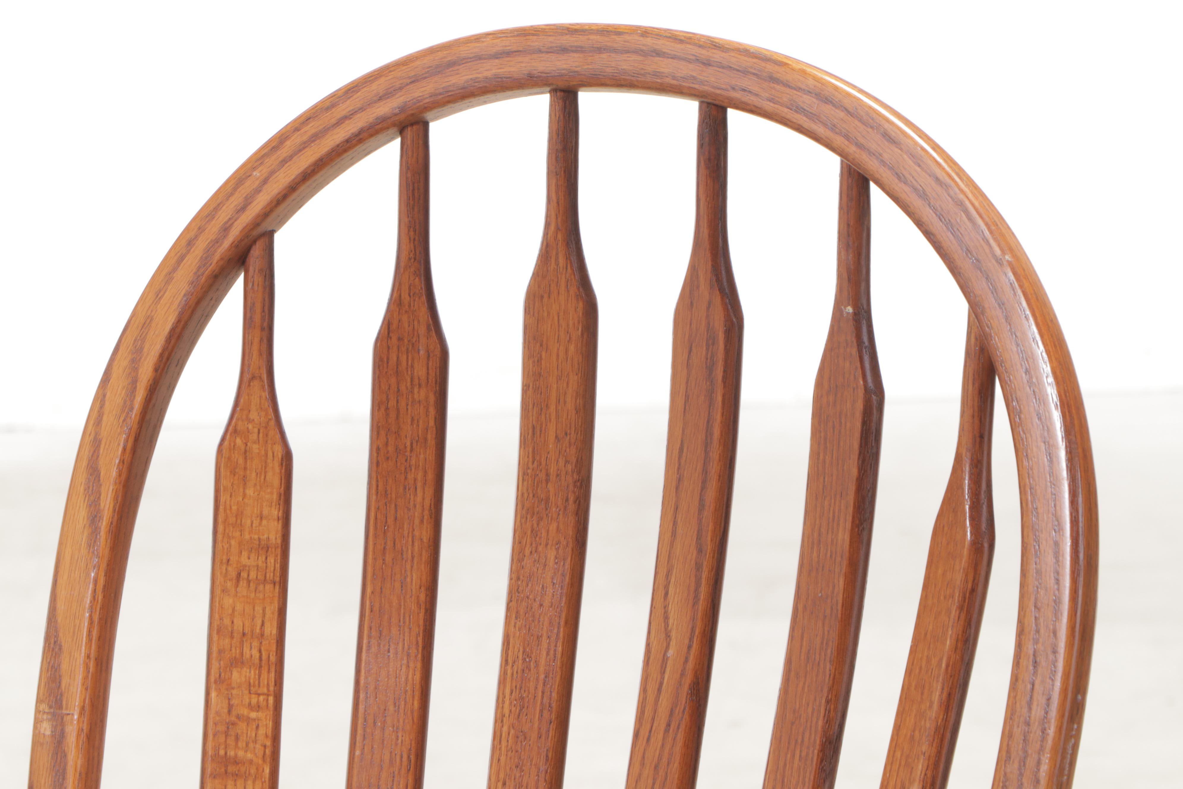 Five-Piece Oak Dining Set