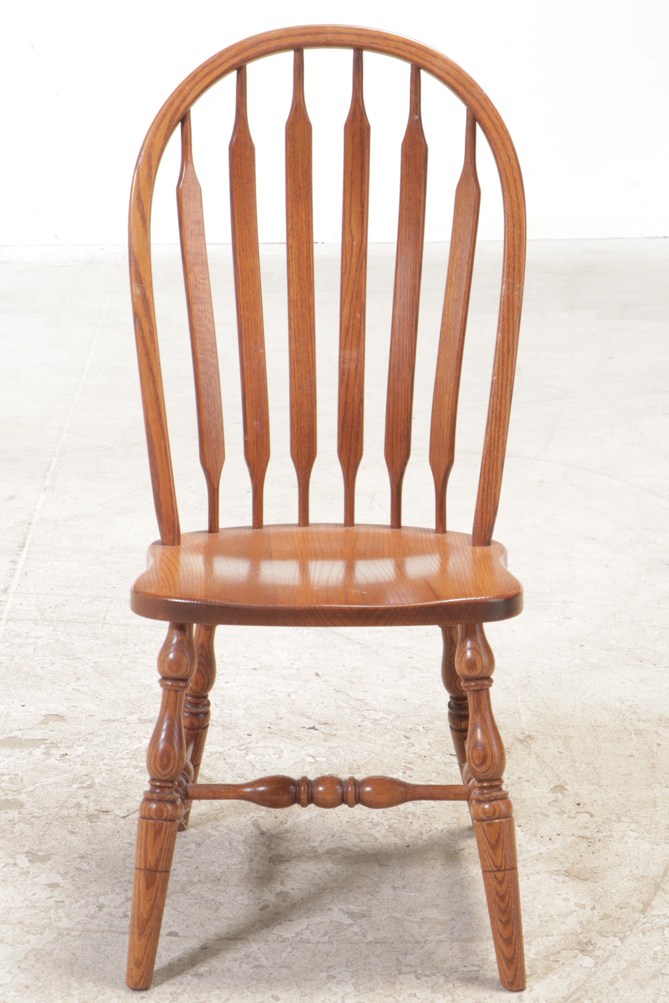 Five-Piece Oak Dining Set