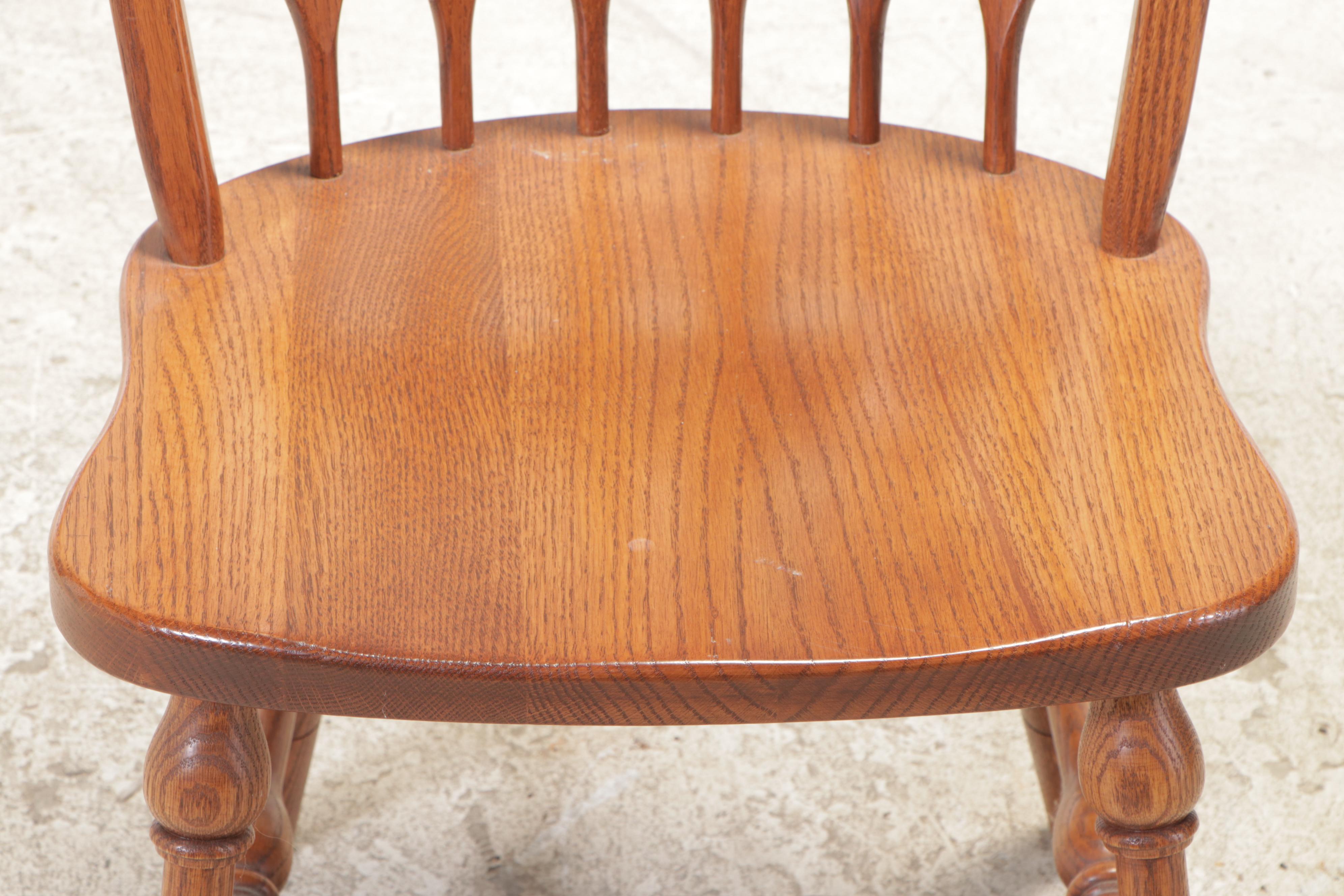 Five-Piece Oak Dining Set