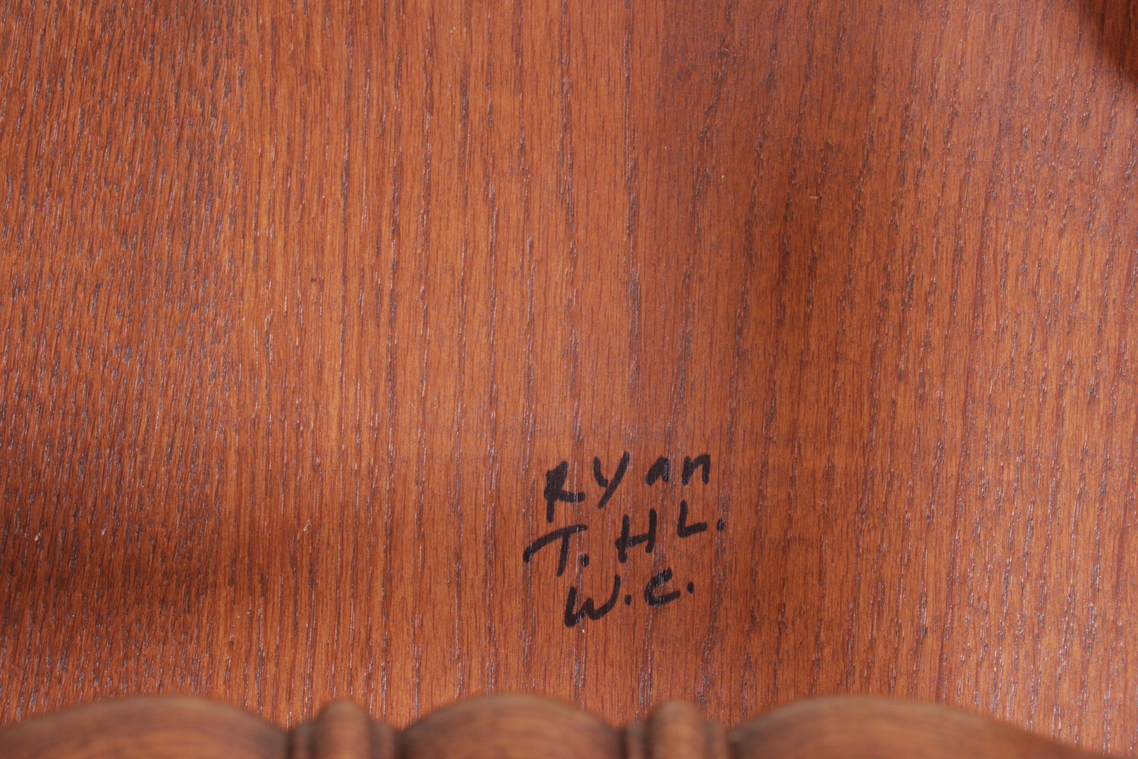 Five-Piece Oak Dining Set