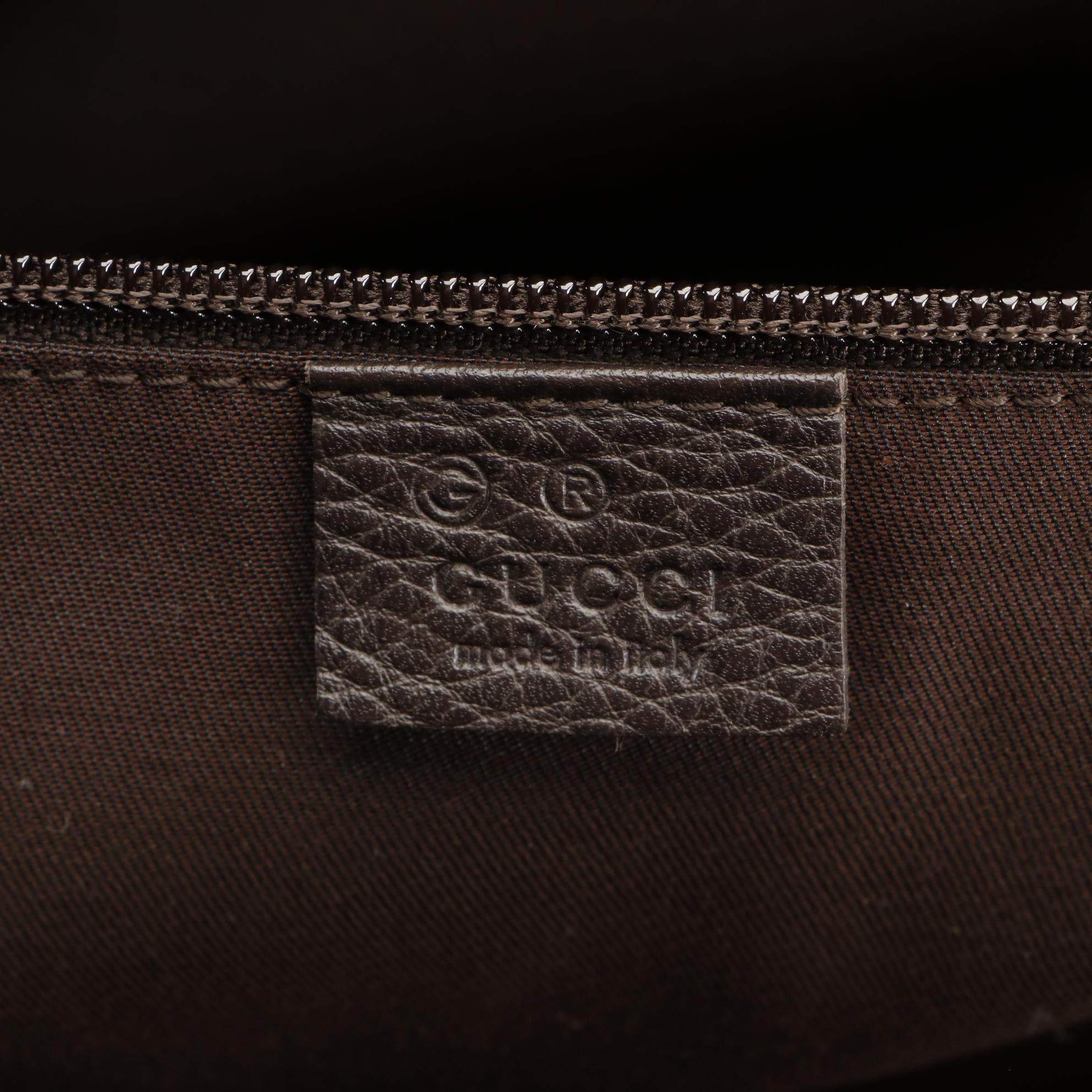 Gucci Travel Bag in GG Denim and Leather Trim