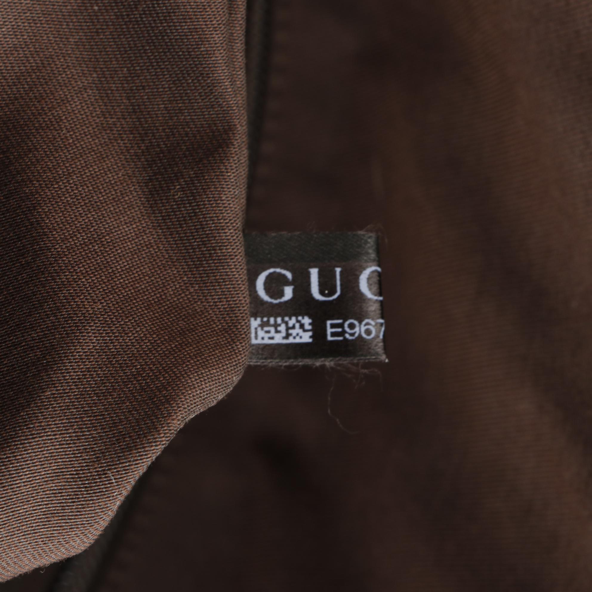 Gucci Travel Bag in GG Denim and Leather Trim