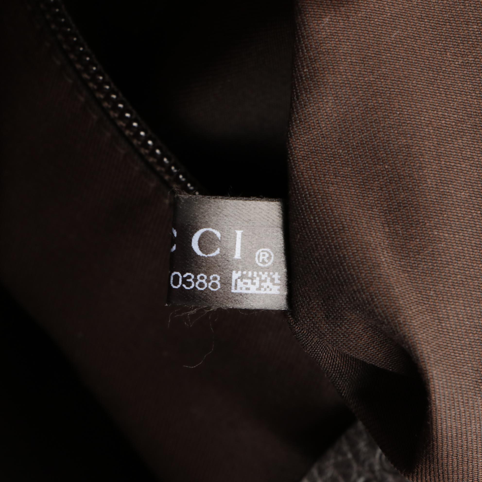 Gucci Travel Bag in GG Denim and Leather Trim