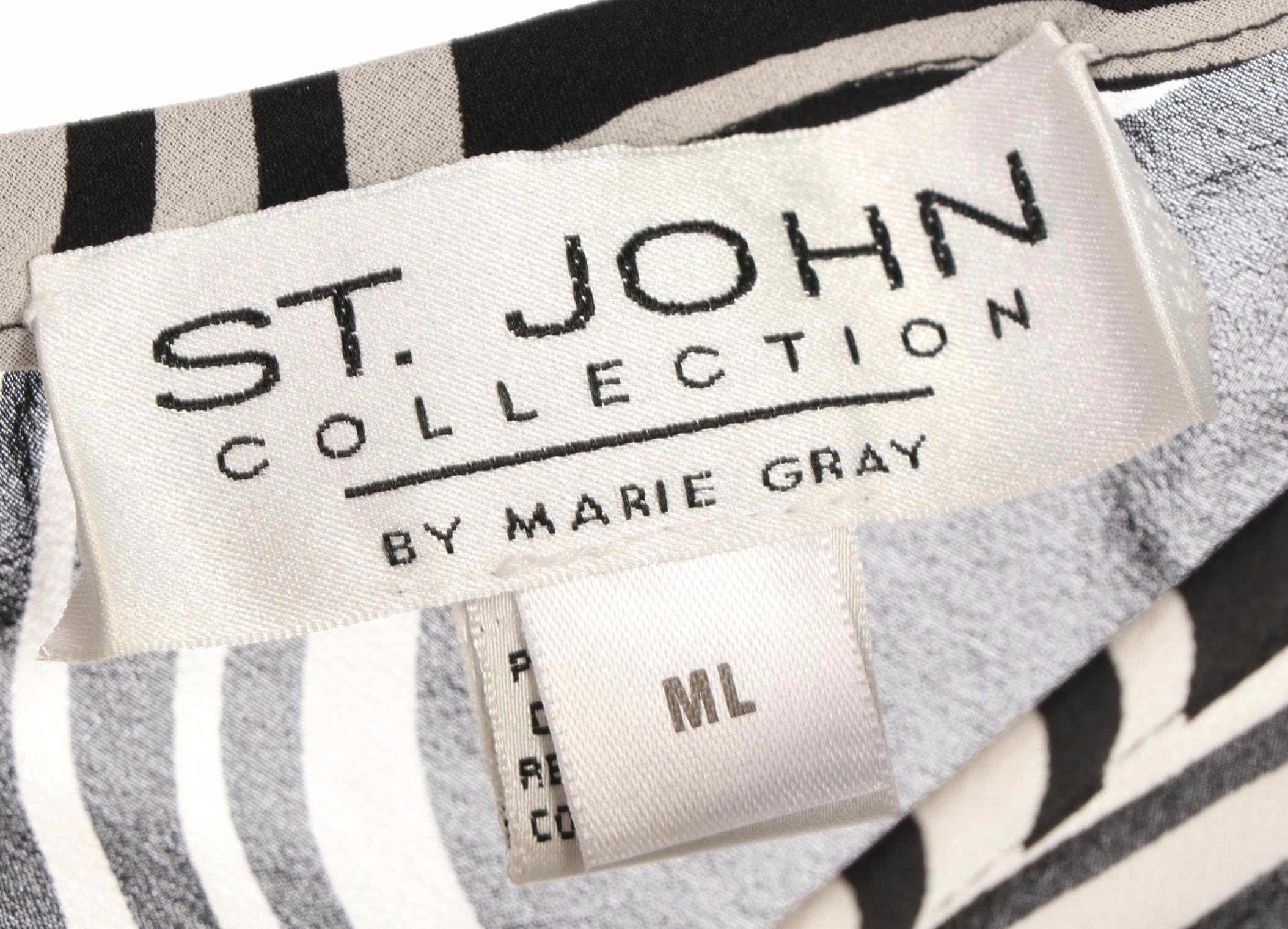 St. John Knitwear Tops and Skirt with Silk Chiffon Ponchos