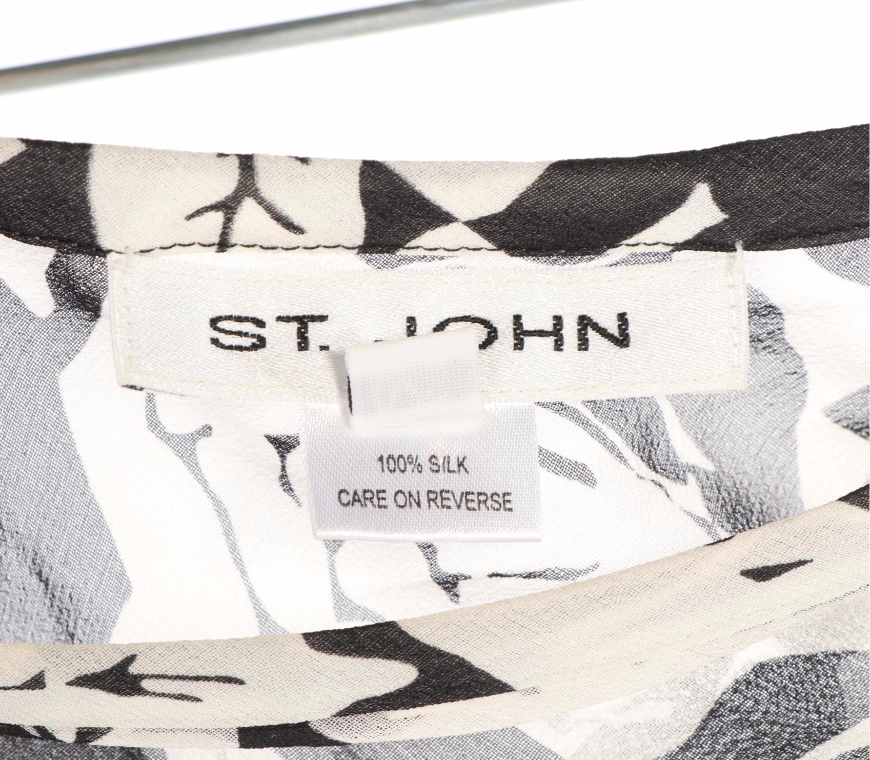 St. John Knitwear Tops and Skirt with Silk Chiffon Ponchos