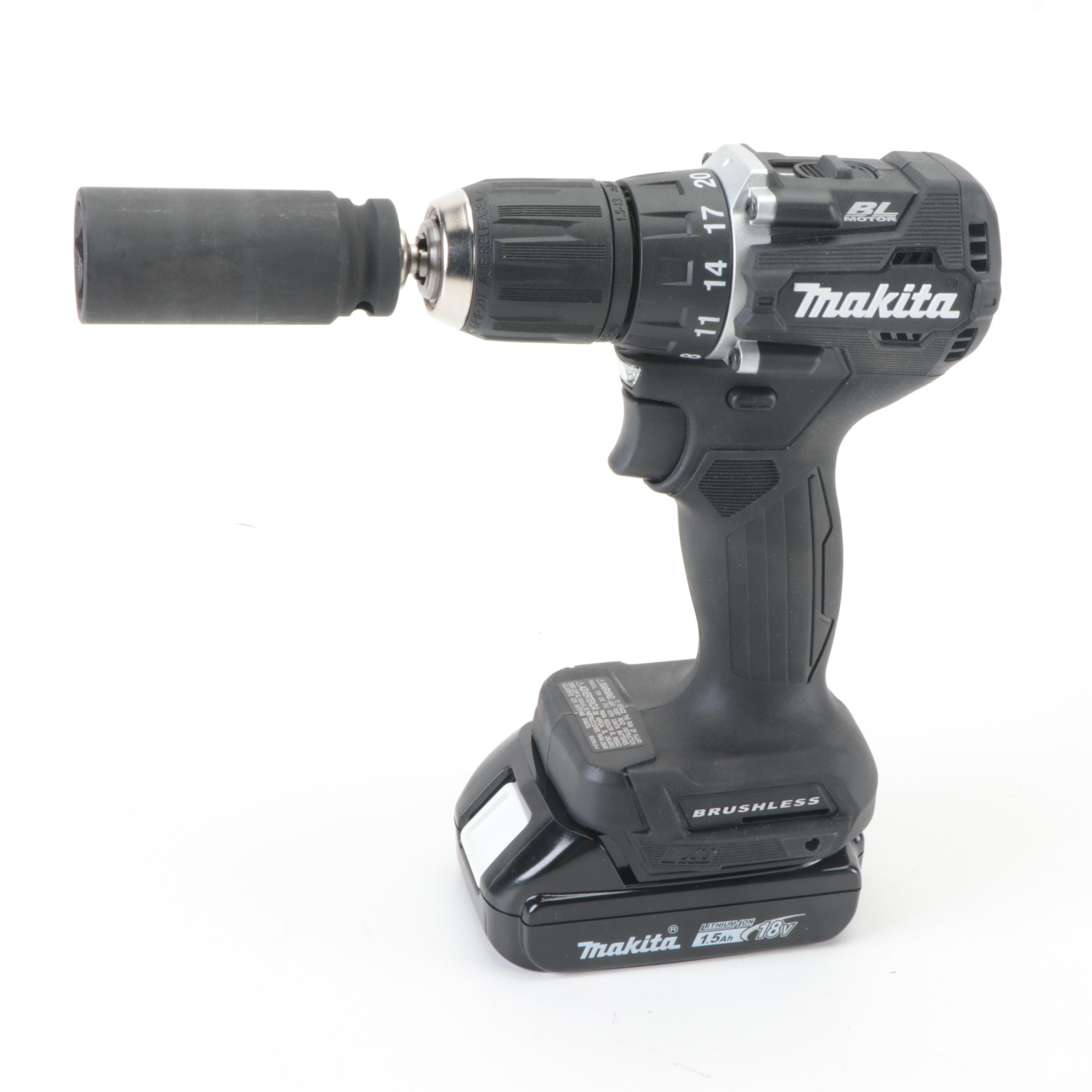 Makita Sub-Compact Brushless Drill Kit and Bag