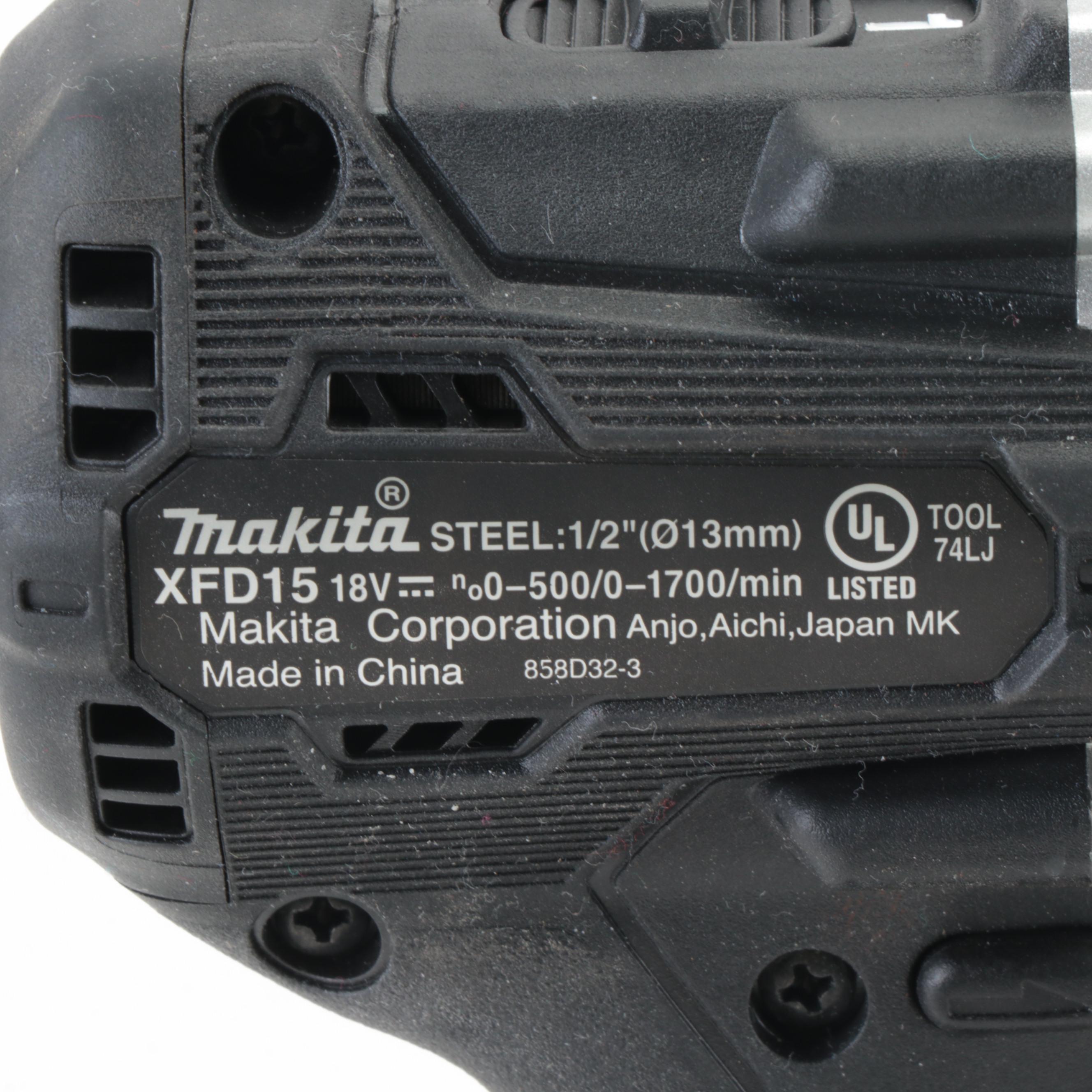 Makita Sub-Compact Brushless Drill Kit and Bag