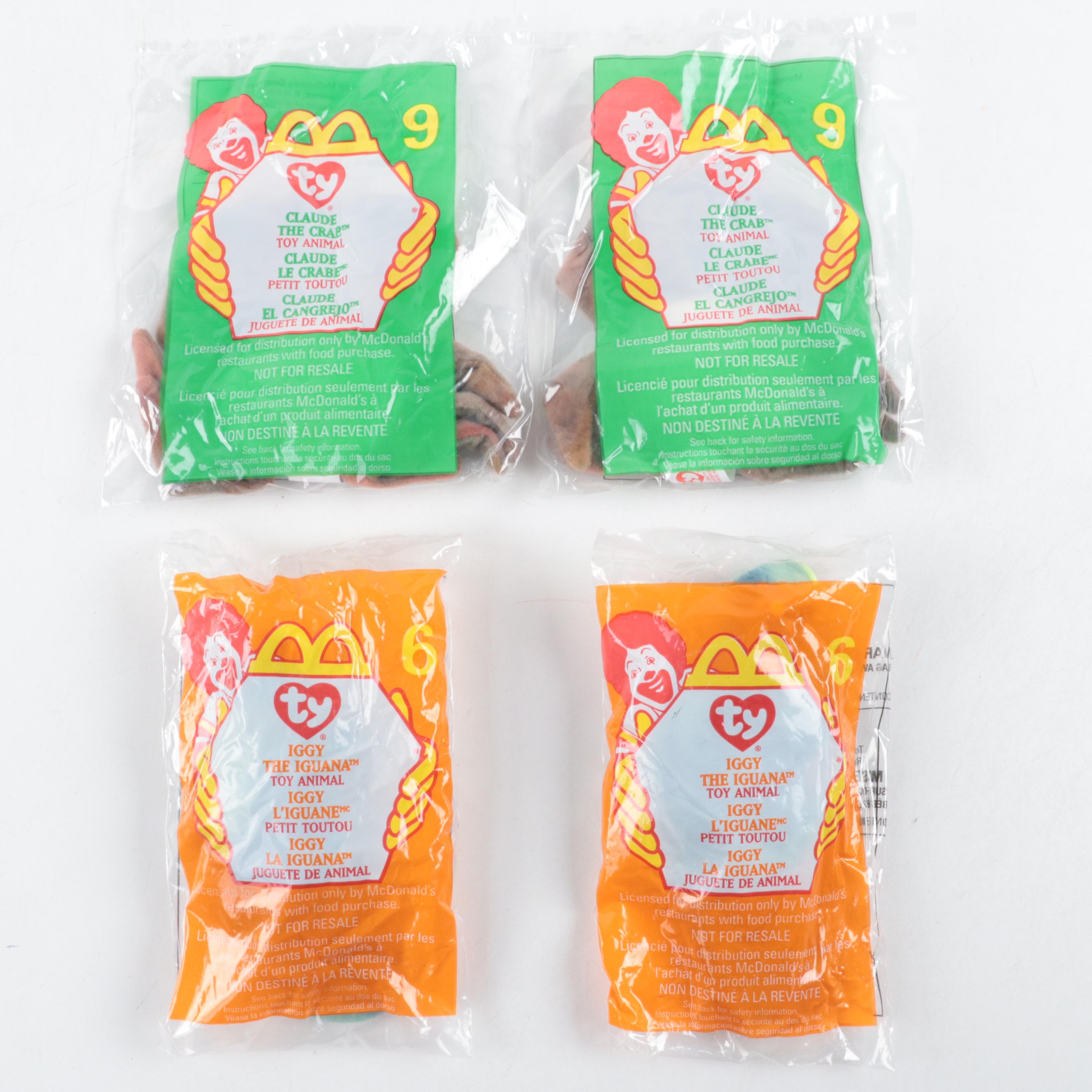 McDonald's Ty Mini Beanie Babies, 1998–1999