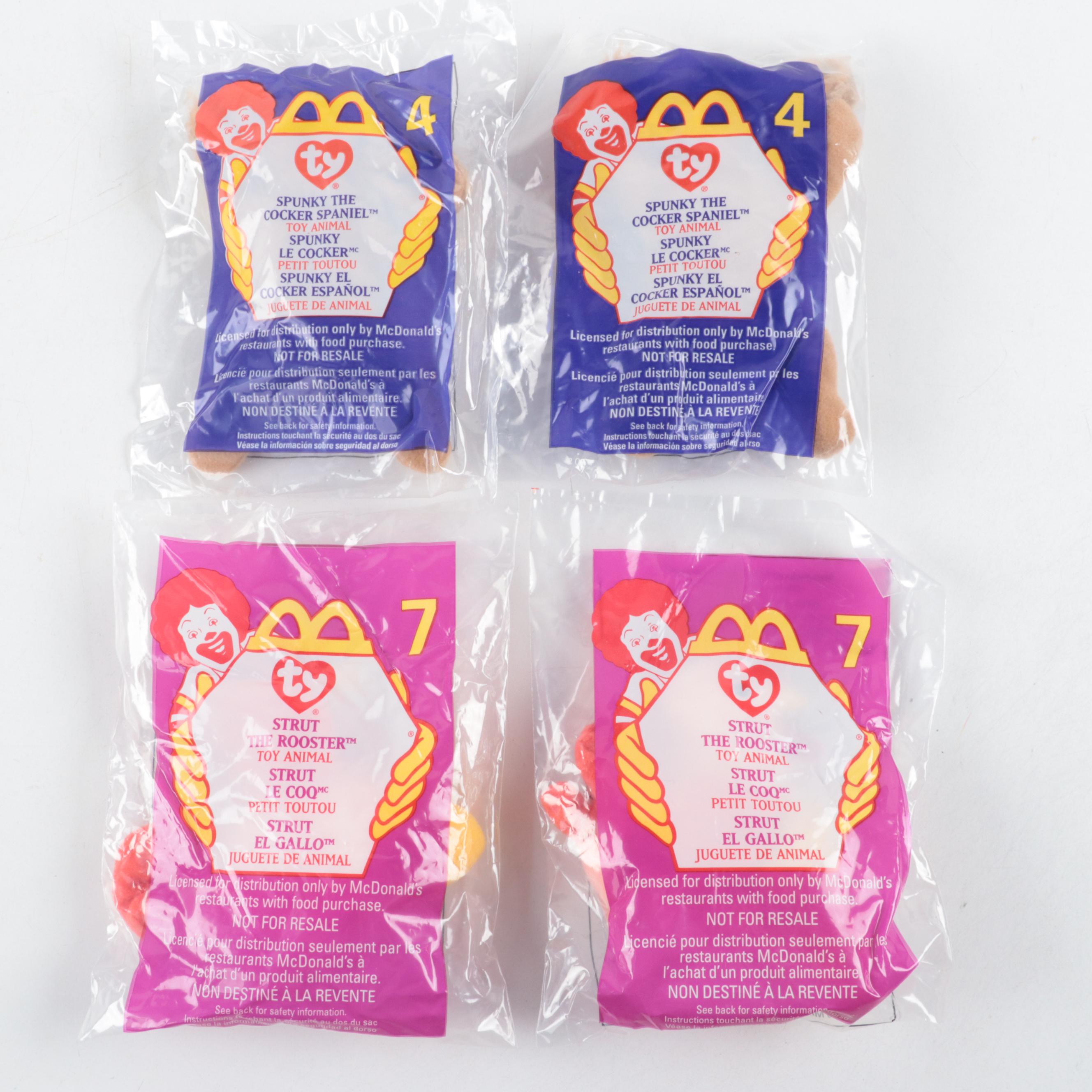 McDonald's Ty Mini Beanie Babies, 1998–1999