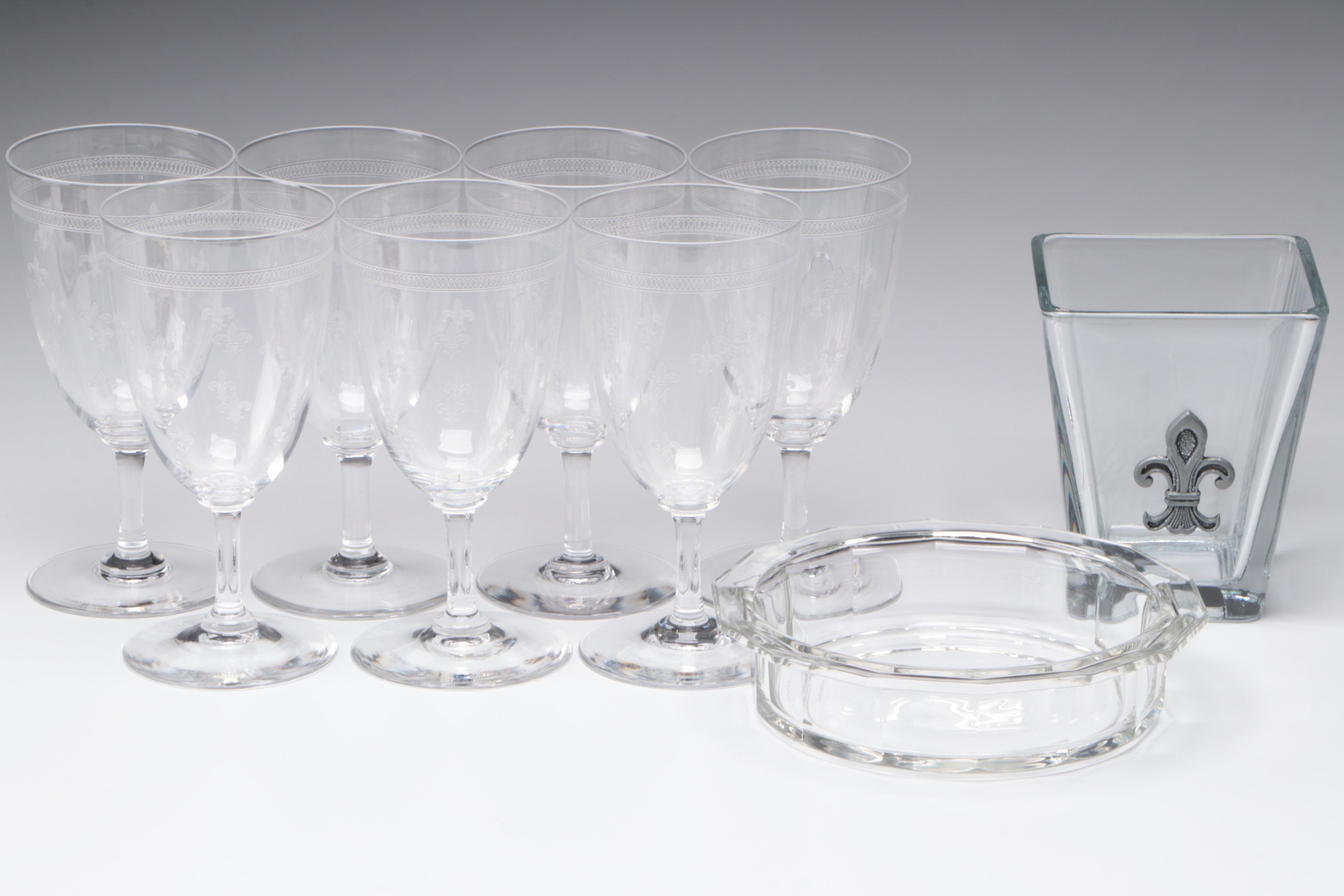 Bormioli Glass Stemware with Other Wine Accessories and Home Décor