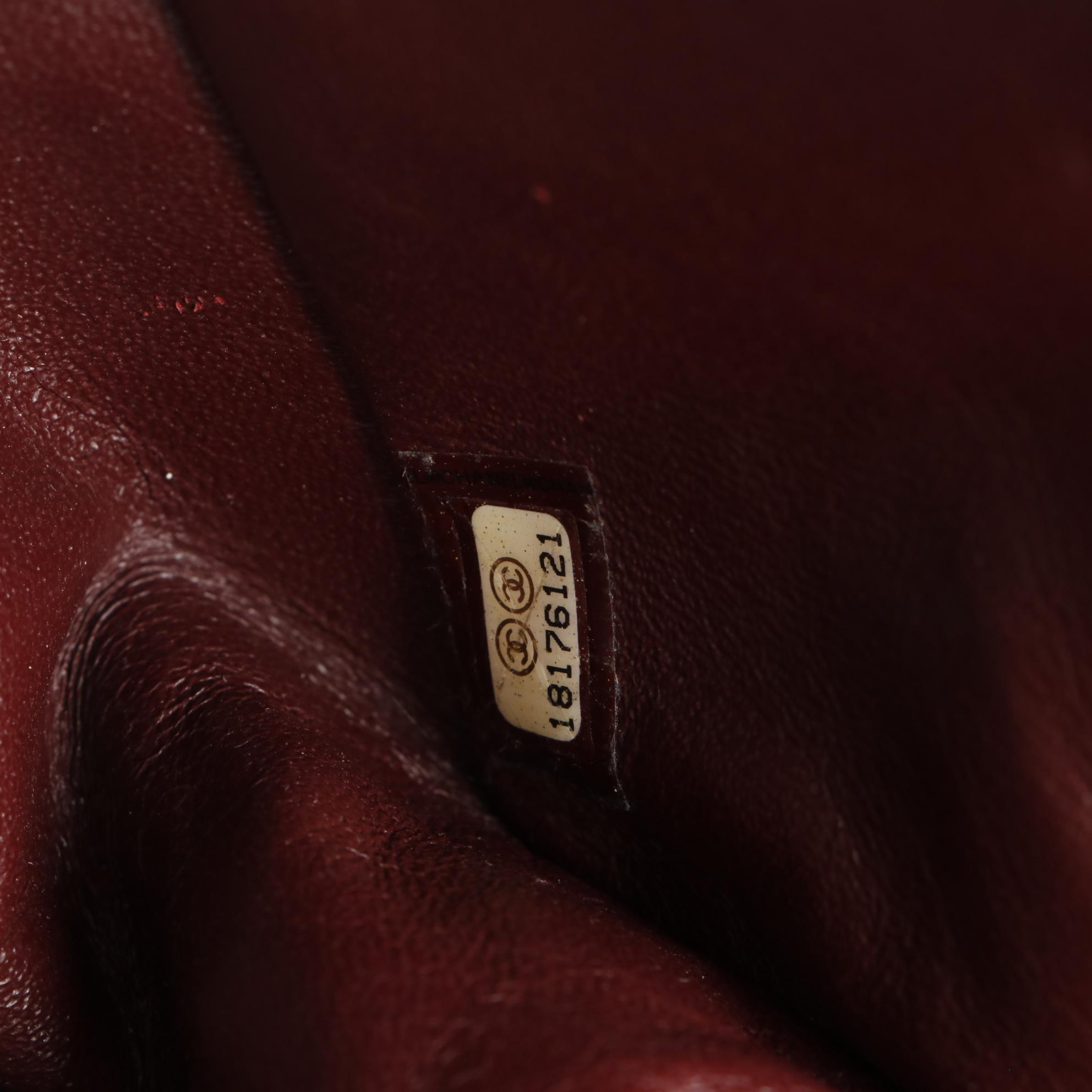 Chanel Small Flap Boy Bag in Black Lambskin and Calf Hair